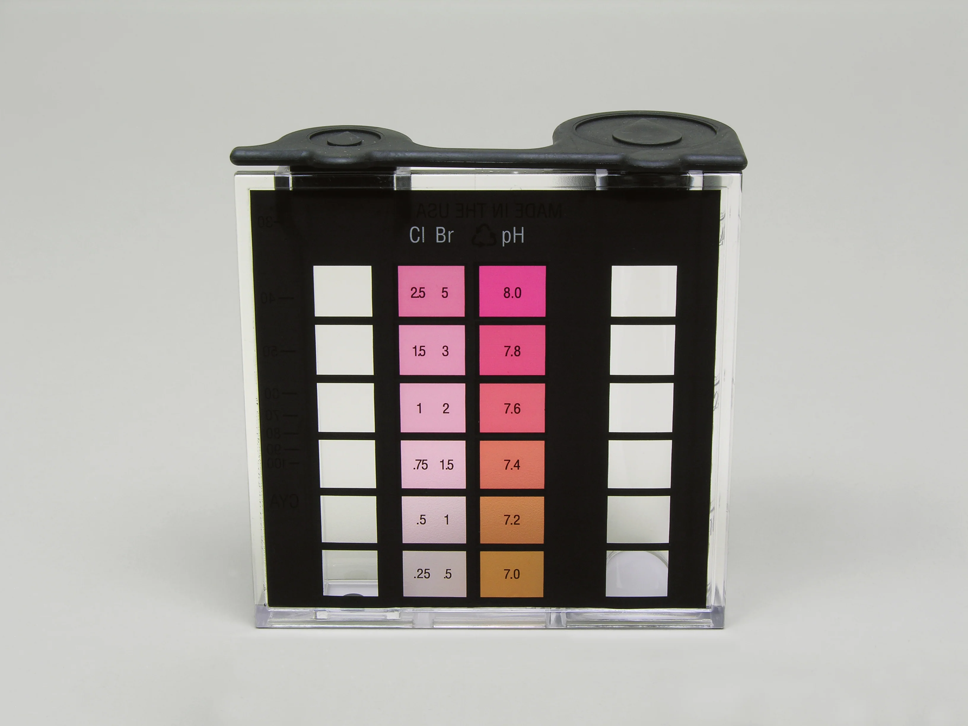 2000 Series Comparator, Bromine & Chlorine (lo range), DPD/pH, 7.0-8.0