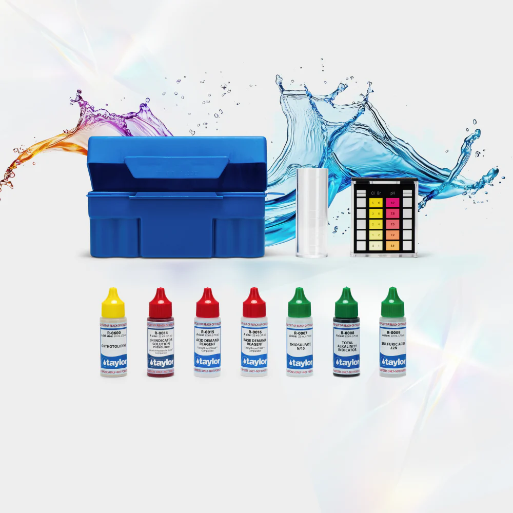 6-Way Test Kit for Total Chlorine, Bromine (OTO), pH (acid & base demand), Alkalinity - Image 3