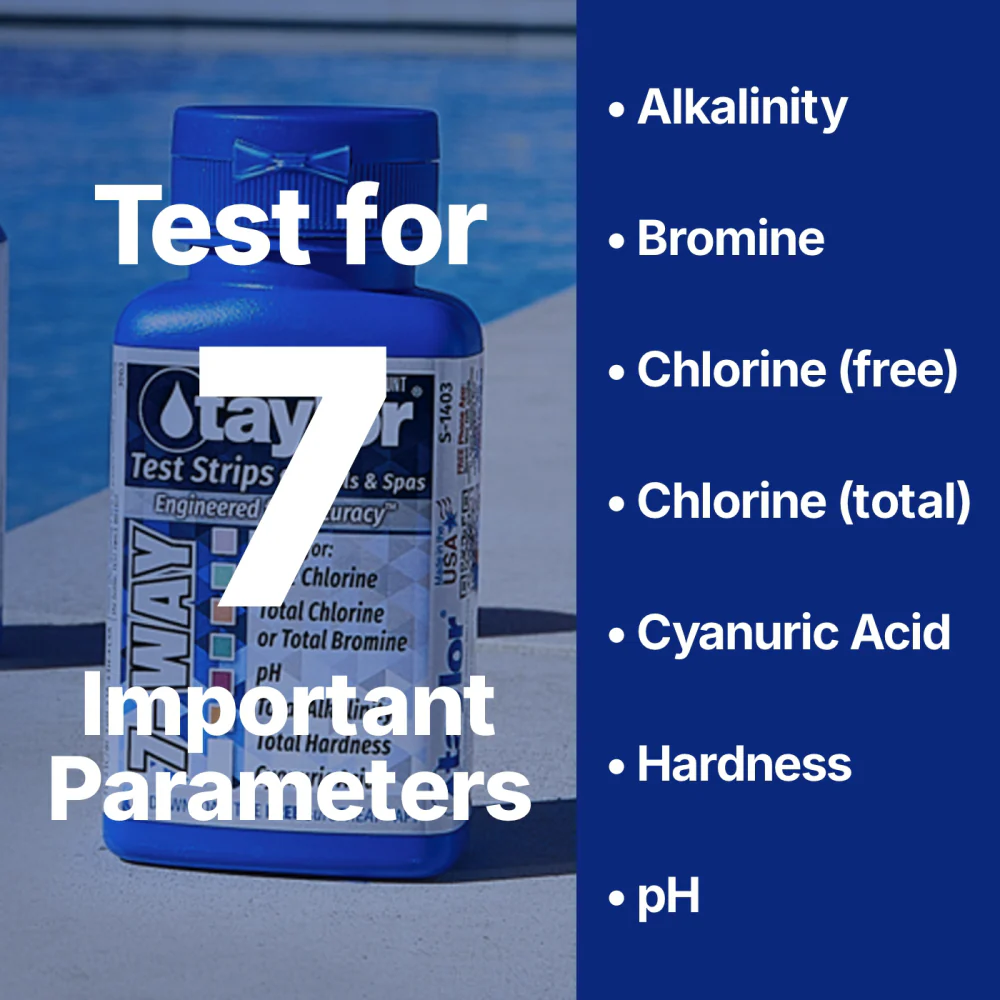 7-Way Test Strips for Pools & Spas - Image 3
