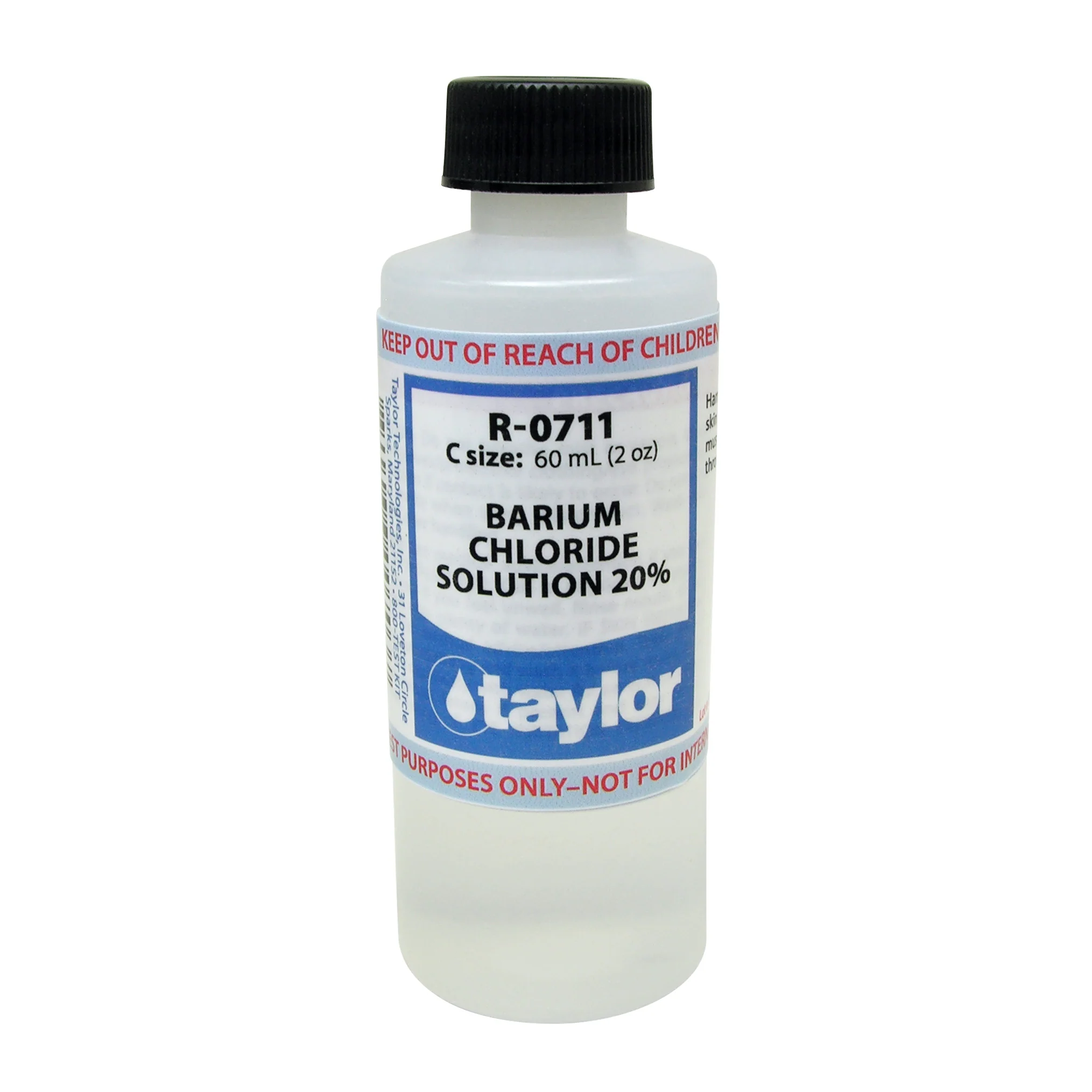 Barium Chloride Solution 20%, 2 oz