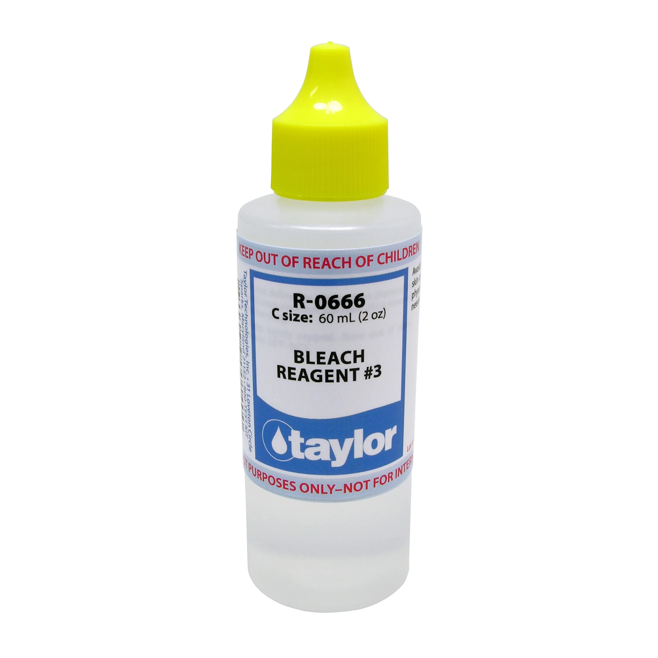 Bleach Reagent #3, 2 oz, Dropper Bottle