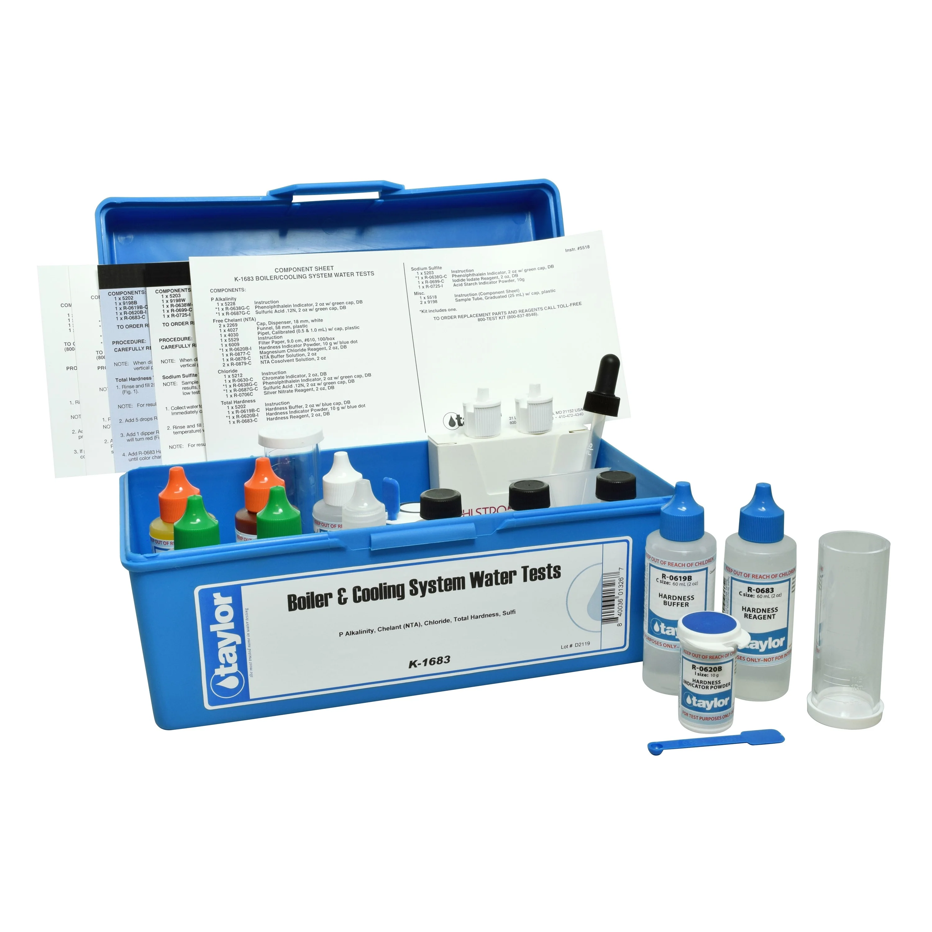 Drop Test Kit for Boiler/Cooling Systems