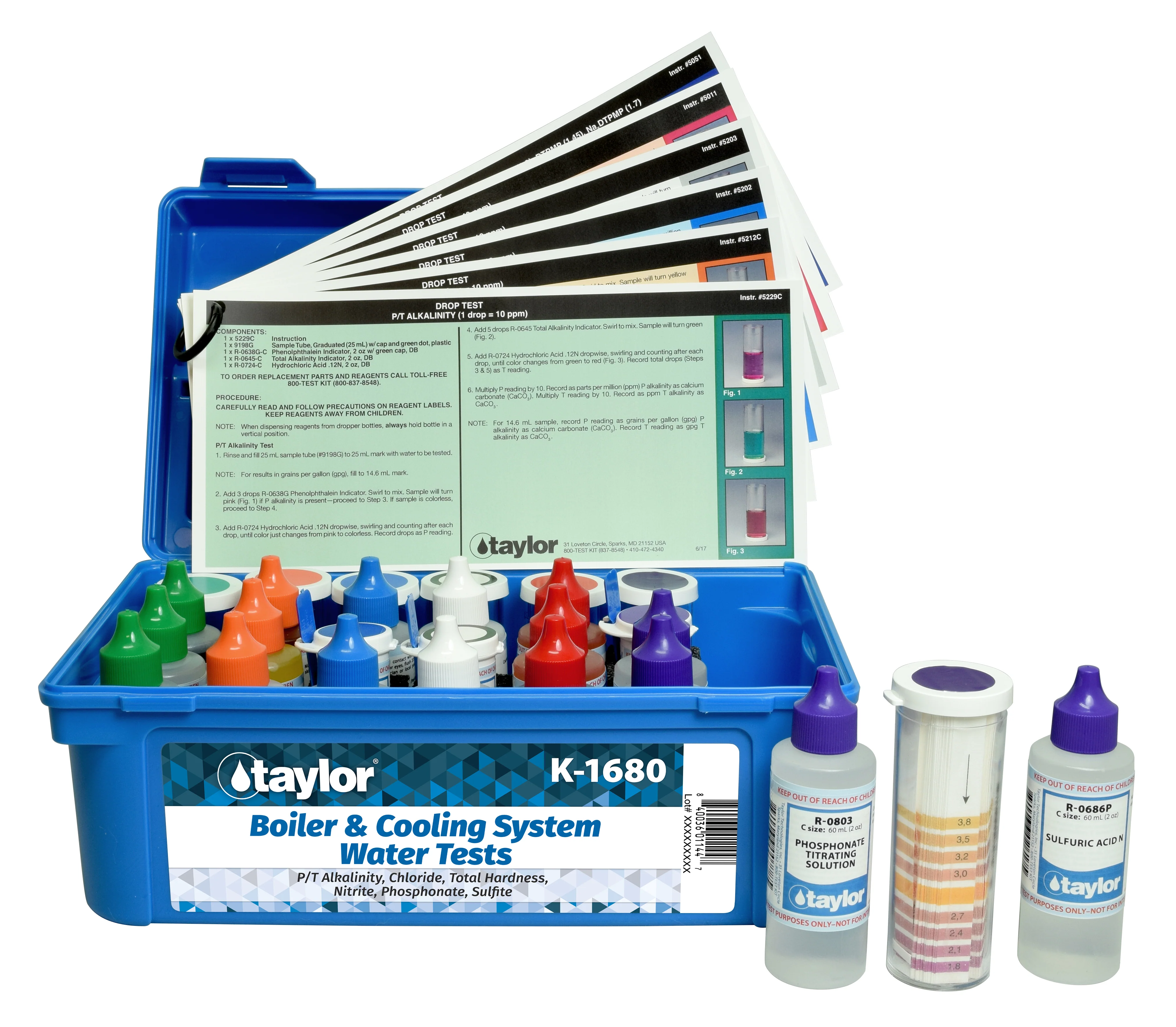 Drop Test Kit for Boiler/Cooling Systems