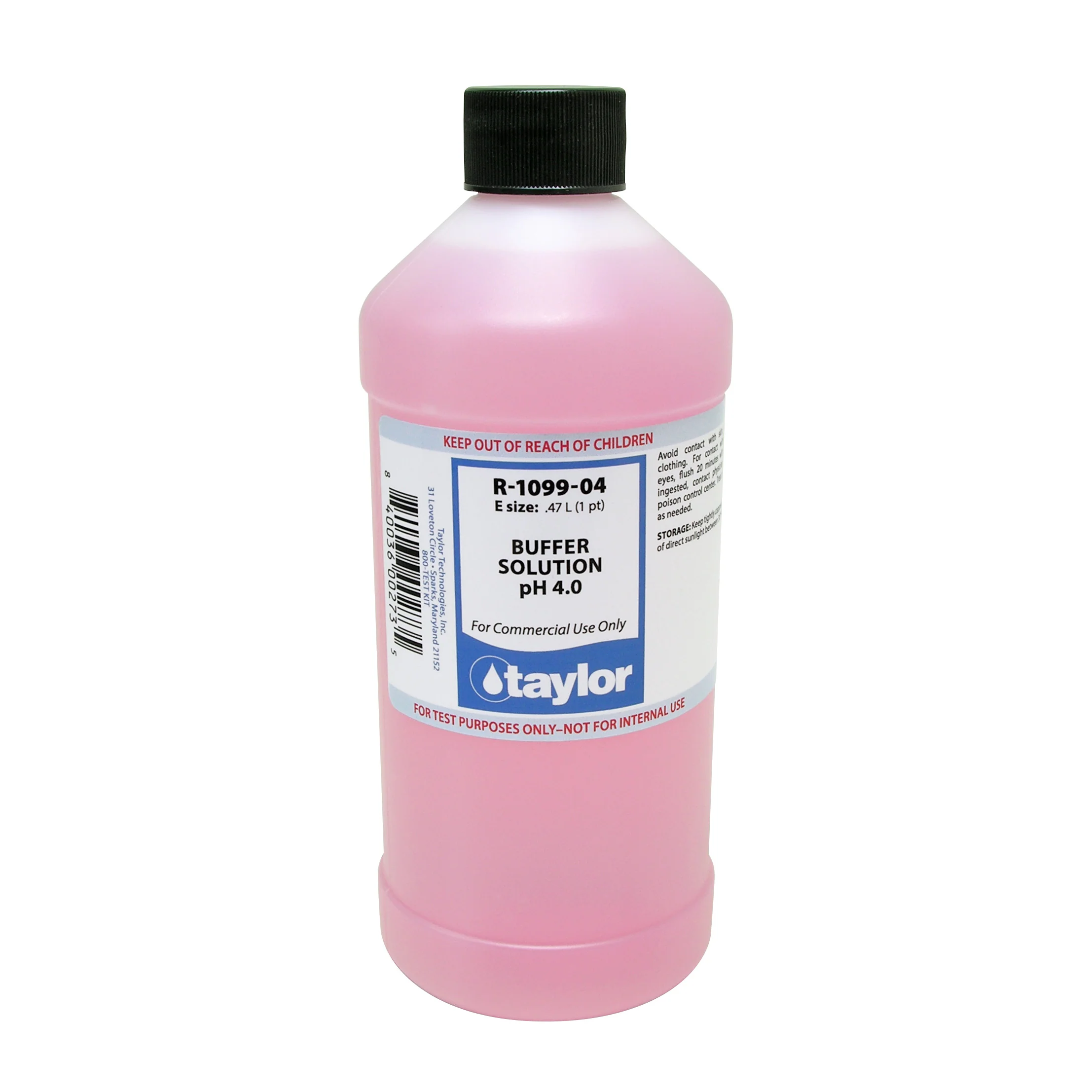 Buffer Solution pH 4.0, 16 oz
