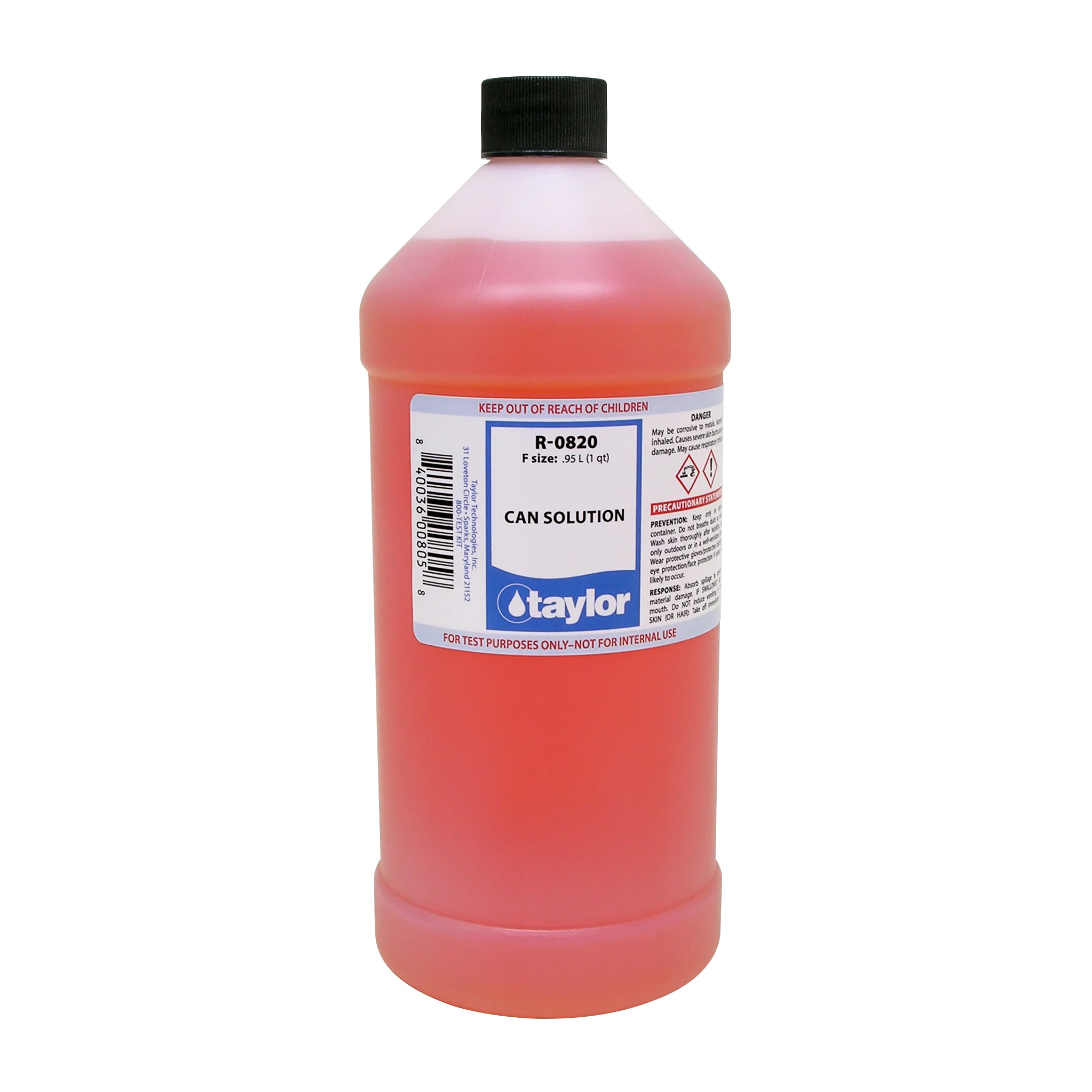CAN Solution (5 mL sample, 1 drop = 40 ppm NaNO₂), 32 oz