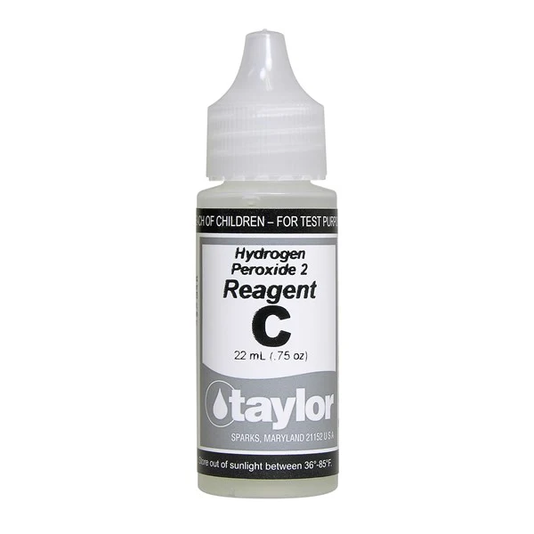 Colorimeter, Hydrogen Peroxide 2 - Reagent C, .75 oz, Dropper Bottle