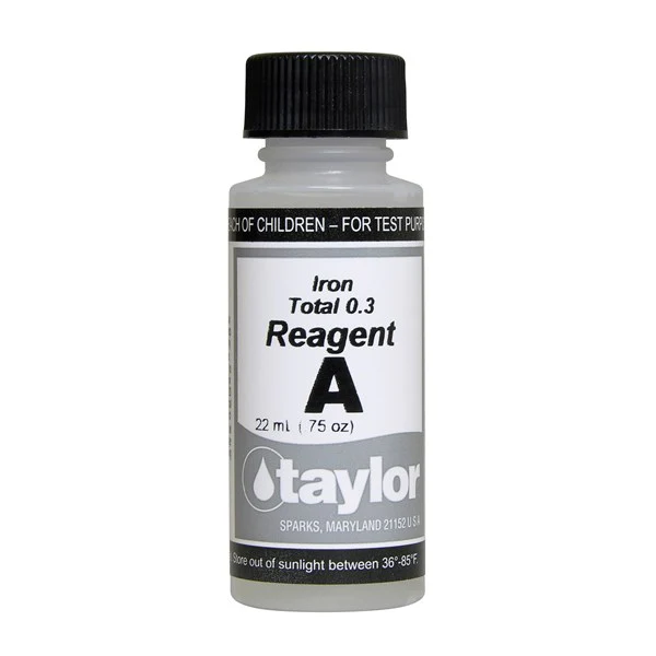 Colorimeter, Iron Total 0.3 - Reagent A, .75 oz