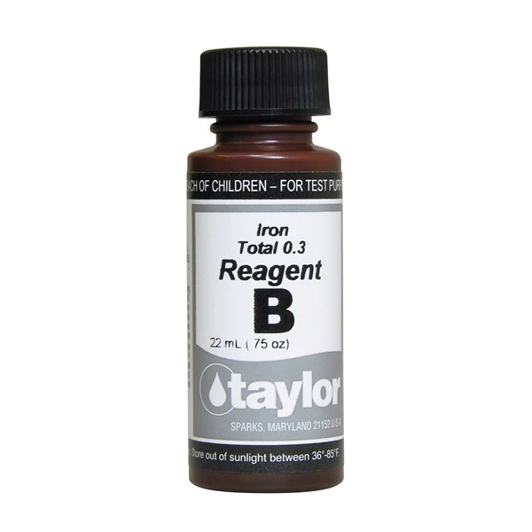 Colorimeter, Iron Total 0.3 - Reagent B, .75 oz