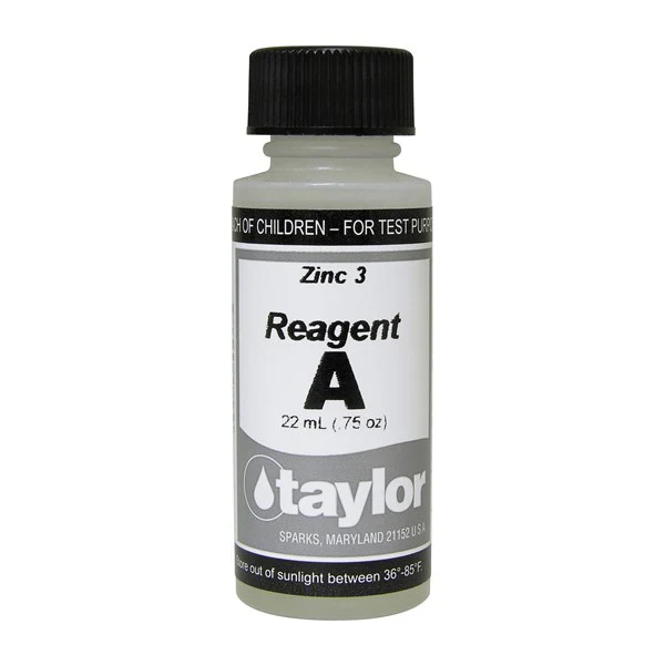 Colorimeter, Zinc 3 - Reagent A, .75 oz