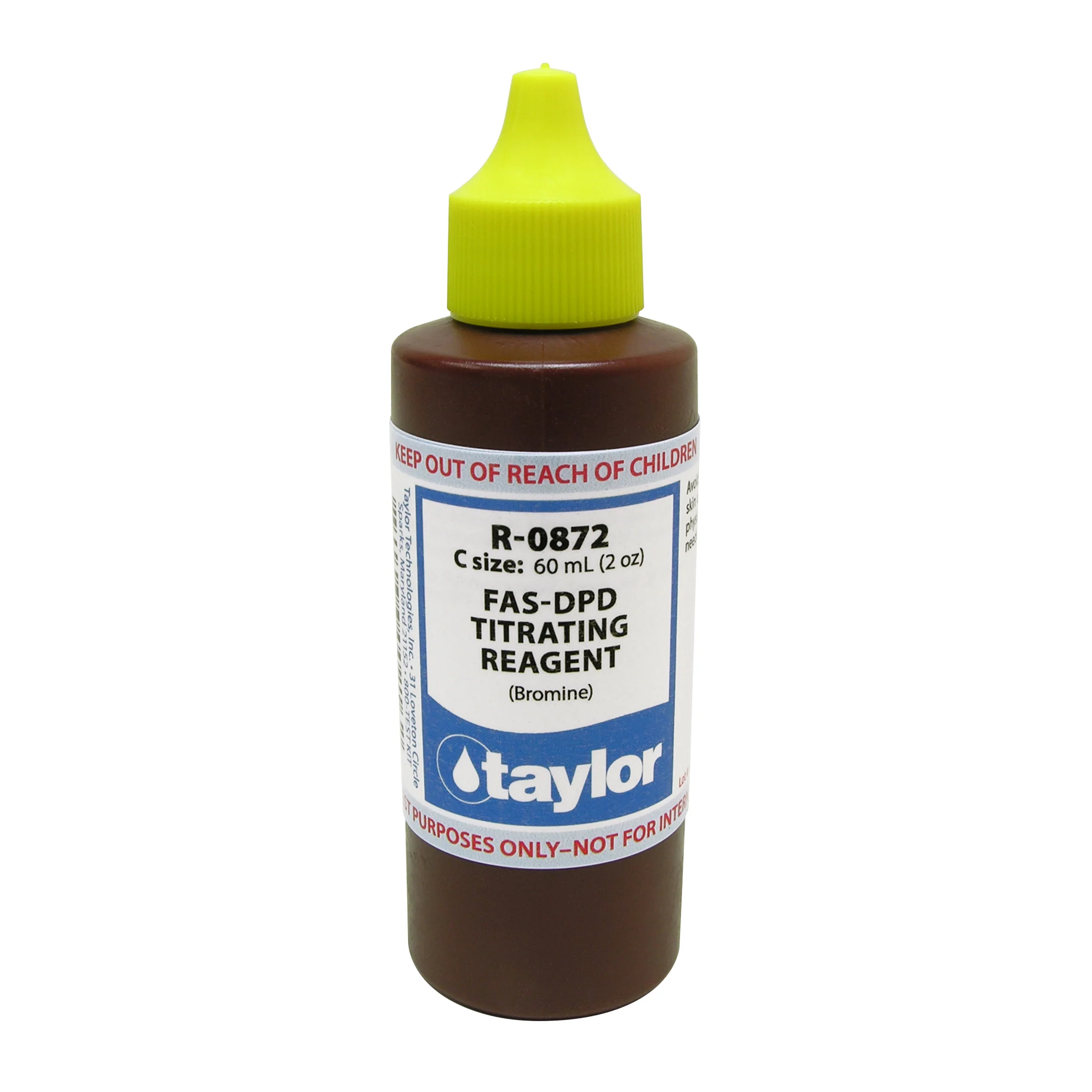FAS-DPD Titrating Reagent (for bromine), 2 oz, Dropper Bottle
