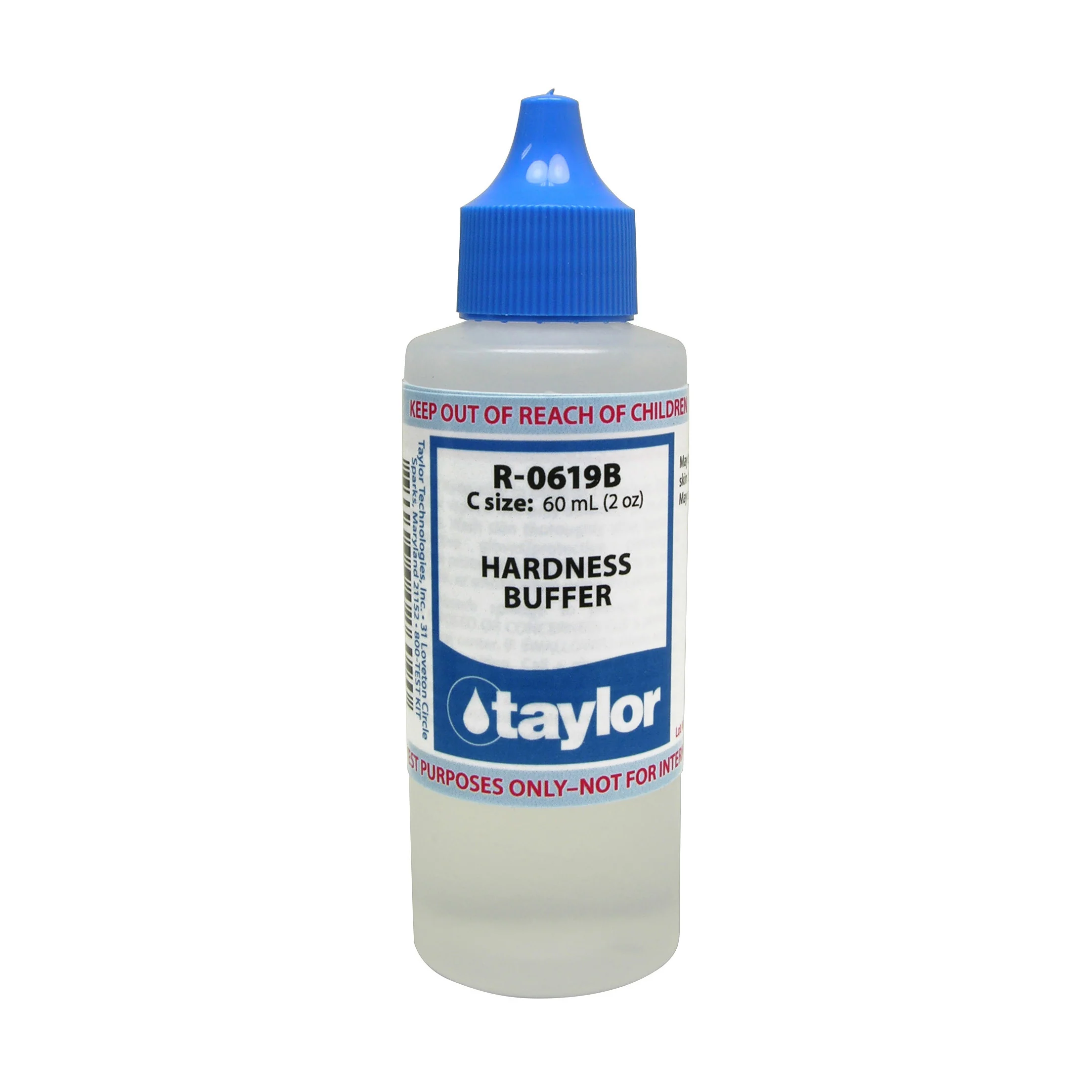 Hardness Buffer, 2 oz w/ blue cap, Dropper Bottle