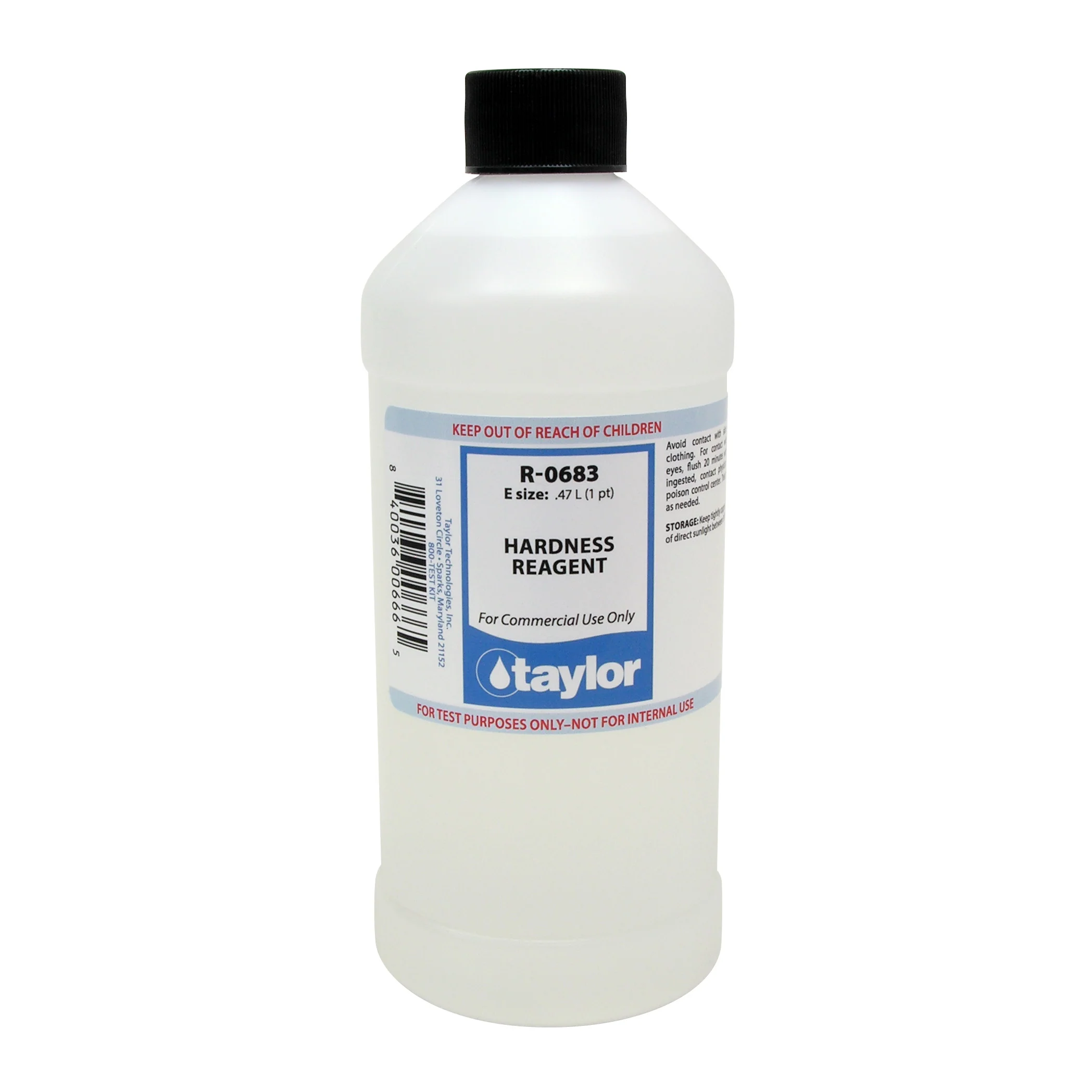 Hardness Reagent (1 drop = 10 ppm hardness as CaCO₃), 16 oz