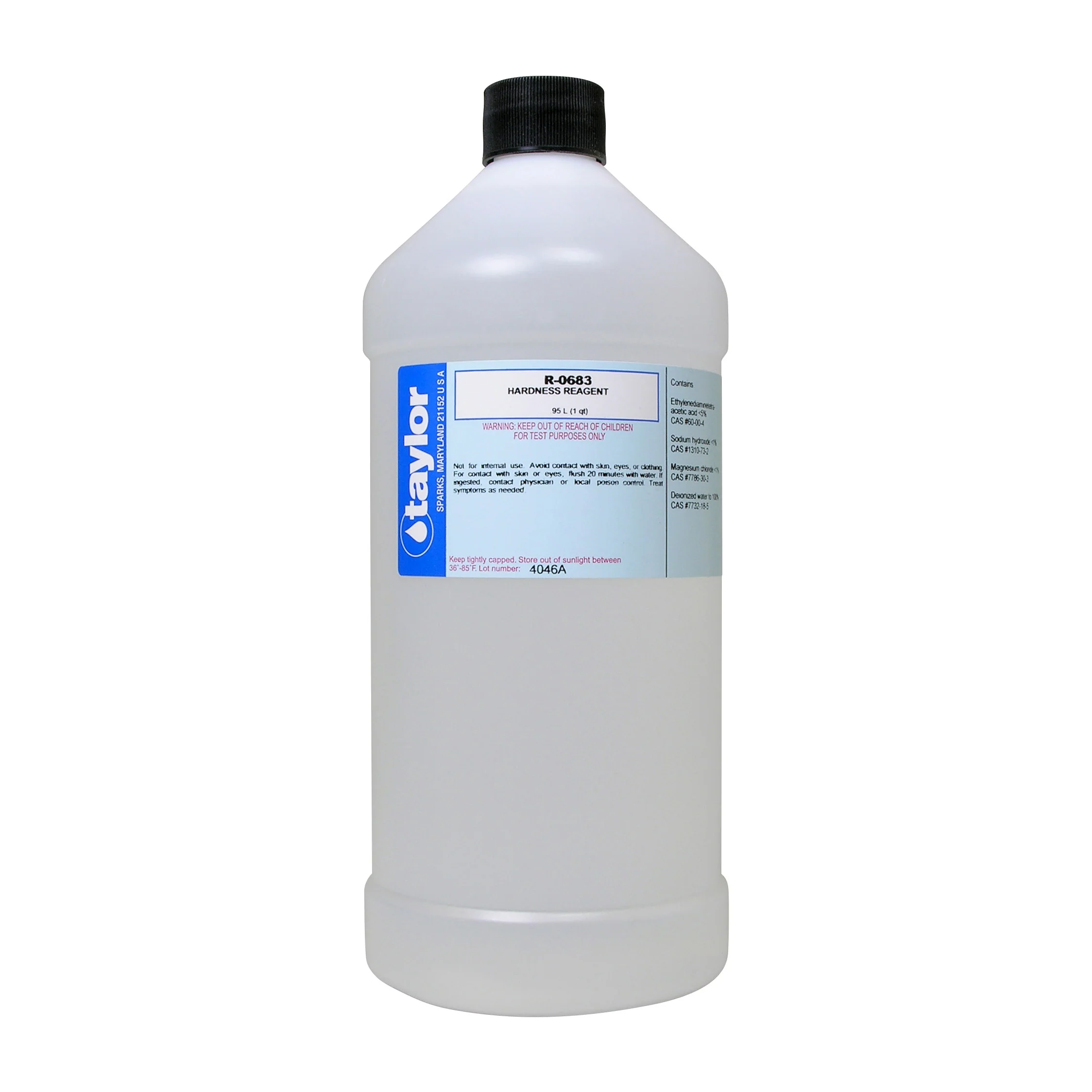 Hardness Reagent (1 drop = 10 ppm hardness as CaCO₃), 32 oz