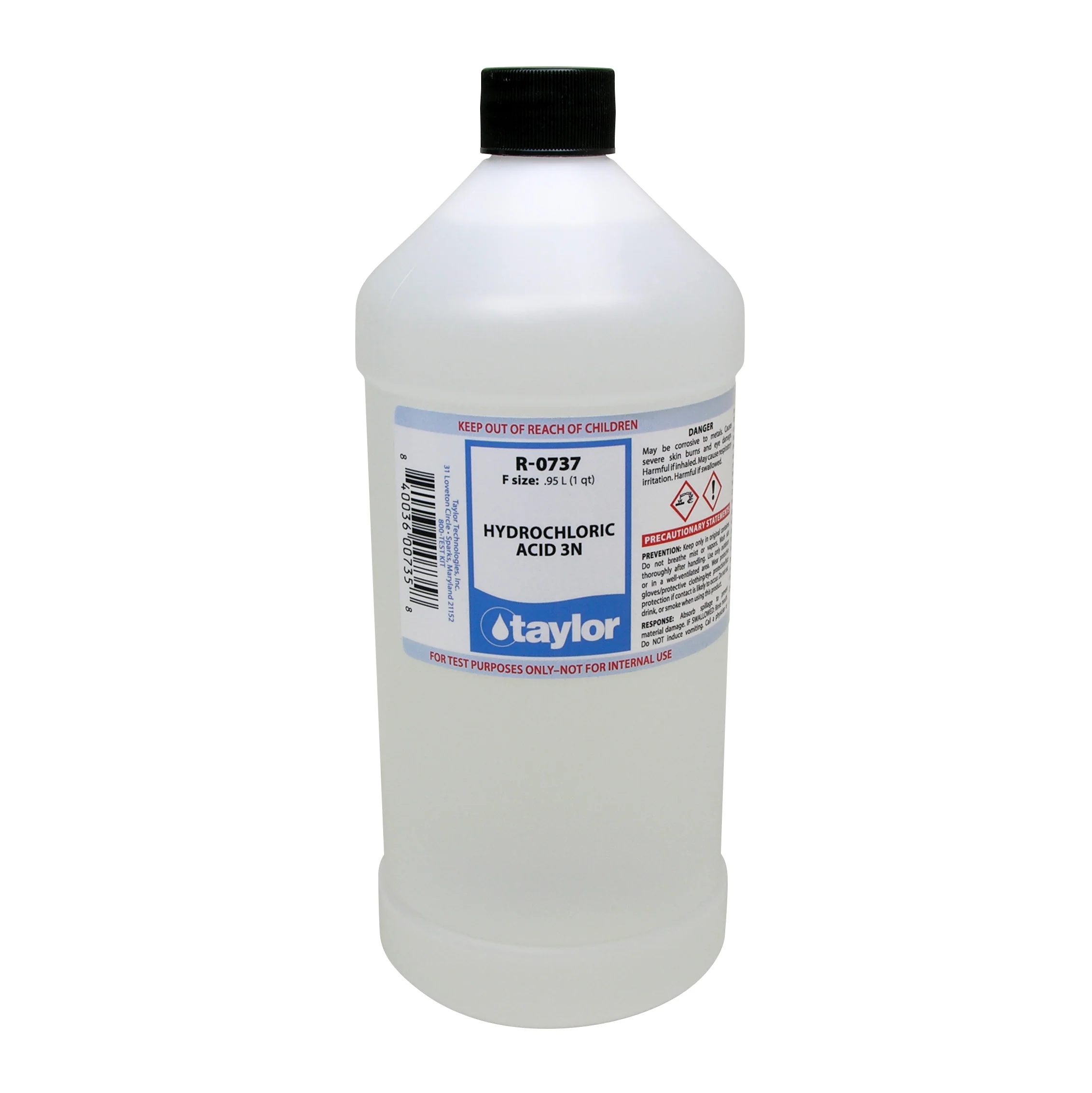 Hydrochloric Acid 3N, 32 oz