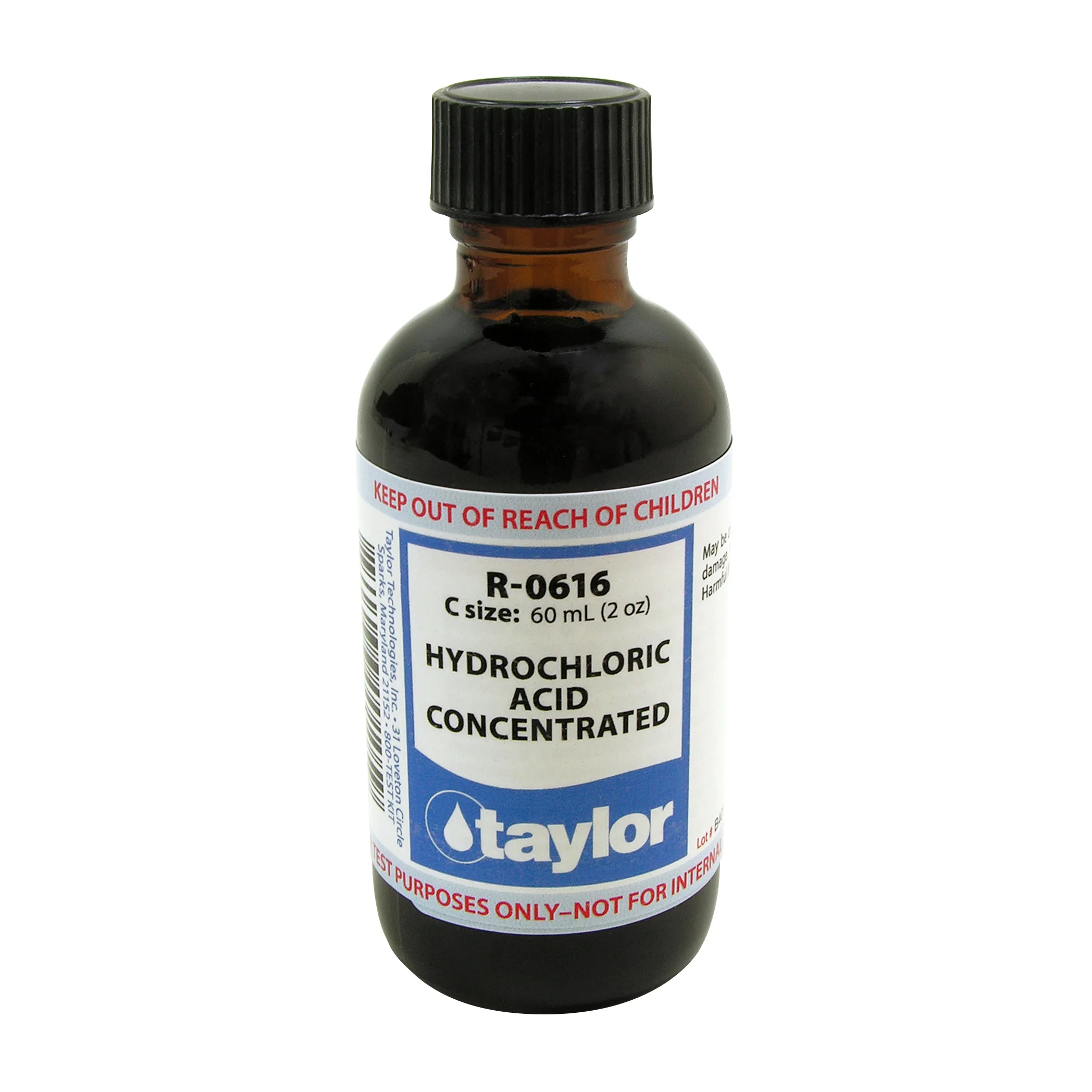 Hydrochloric Acid Concentrated, 2 oz