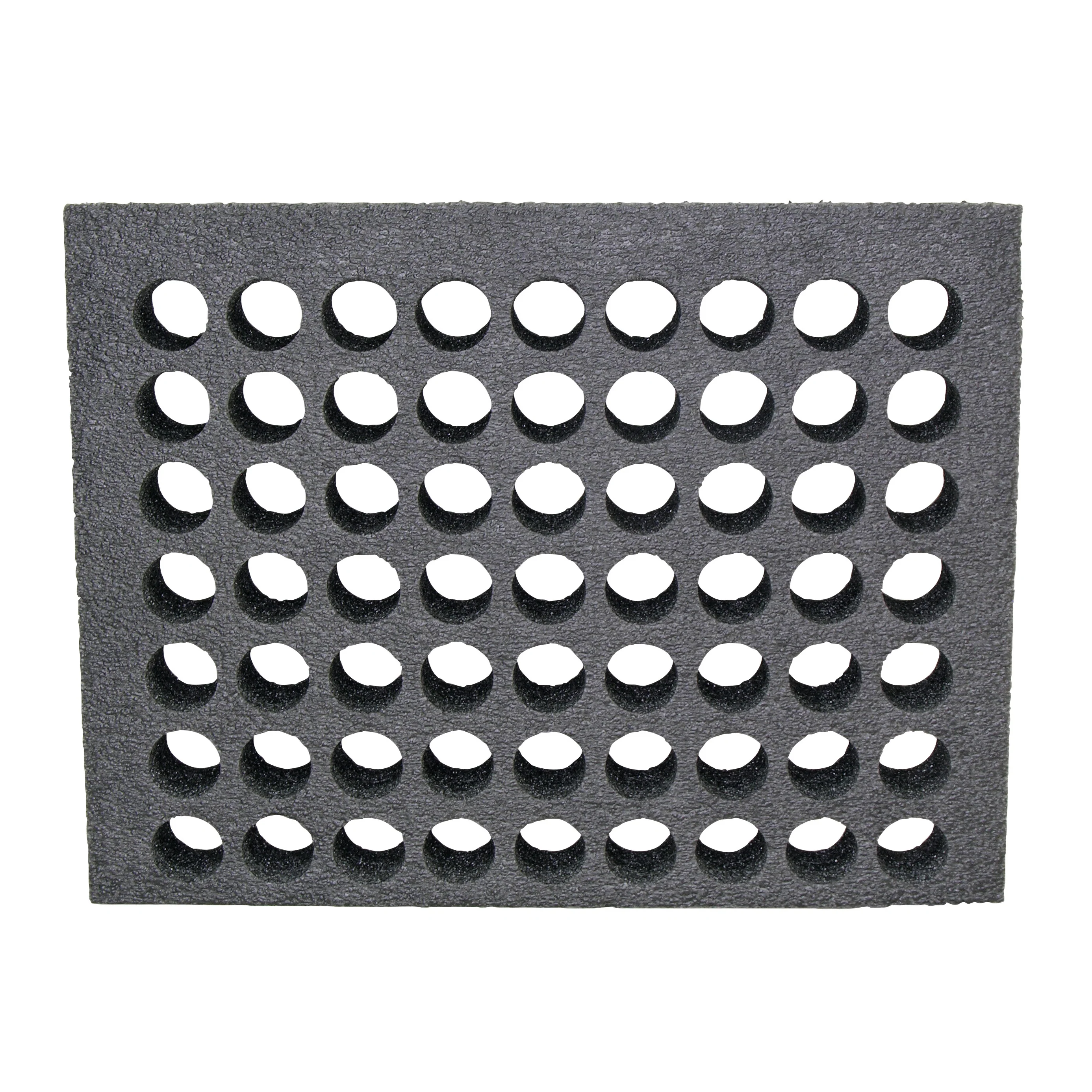 Insert (base), Deluxe Case, cut for 63 2 oz bottles, foam (for 7007)