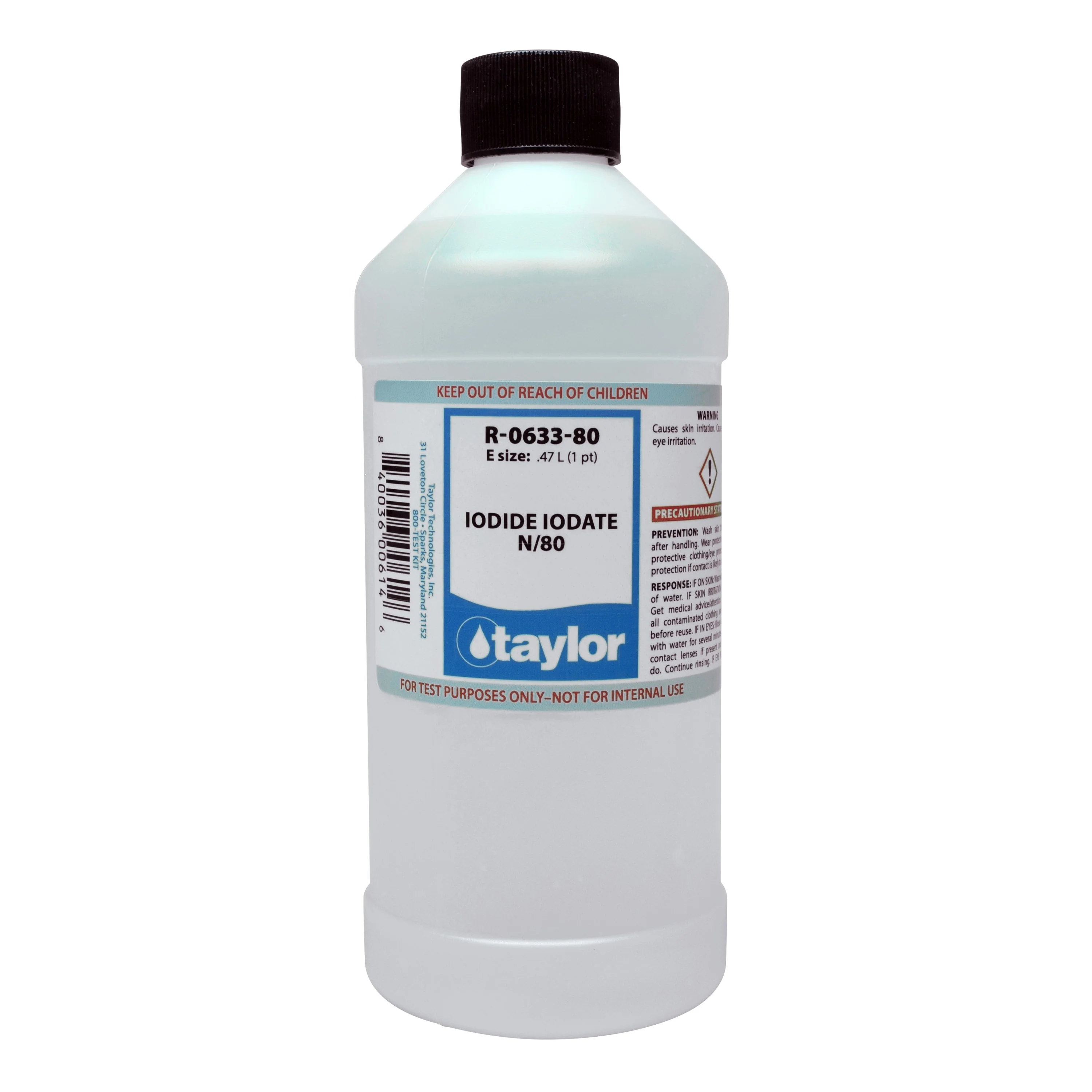 Iodide Iodate N/80, 16 oz