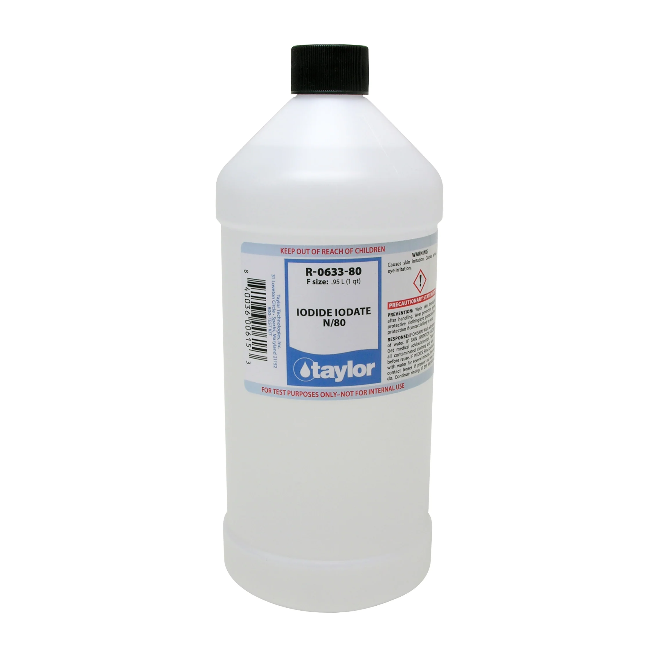 Iodide Iodate N/80, 32 oz
