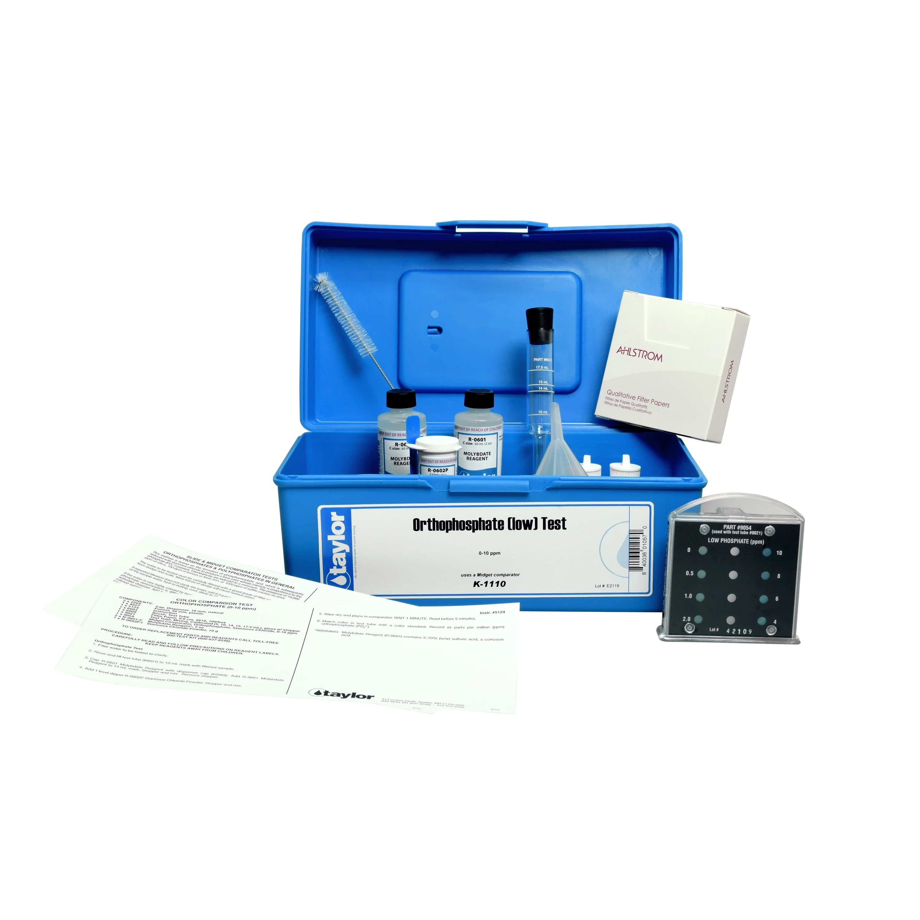 Midget Comparator, Orthophosphate, Stannous Chloride, 0-10 ppm