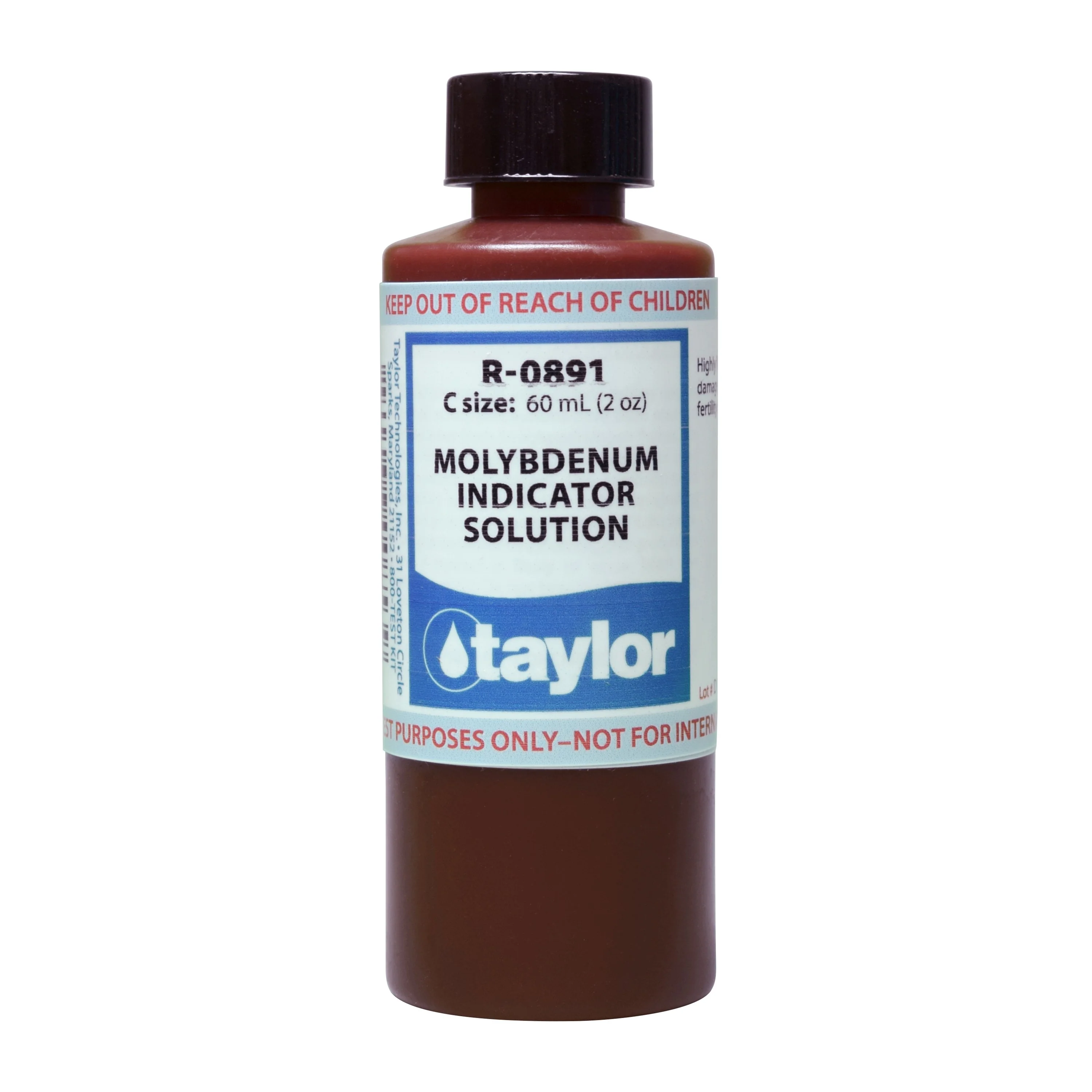 Molybdenum Indicator Solution, 2 oz <6 month shelf life