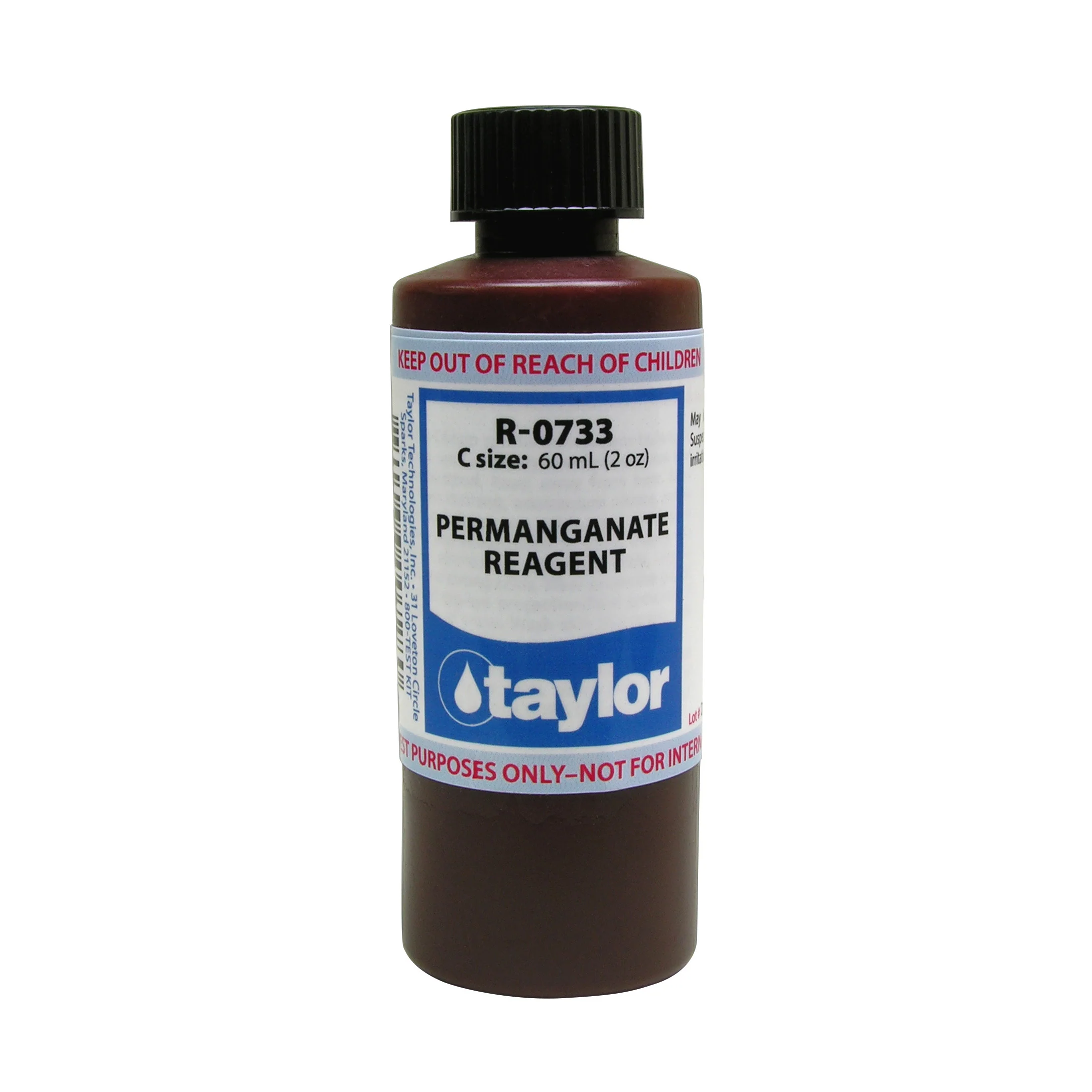 Permanganate Reagent (25 mL sample, 1 drop = 50 ppm NaNO₂), 2 oz