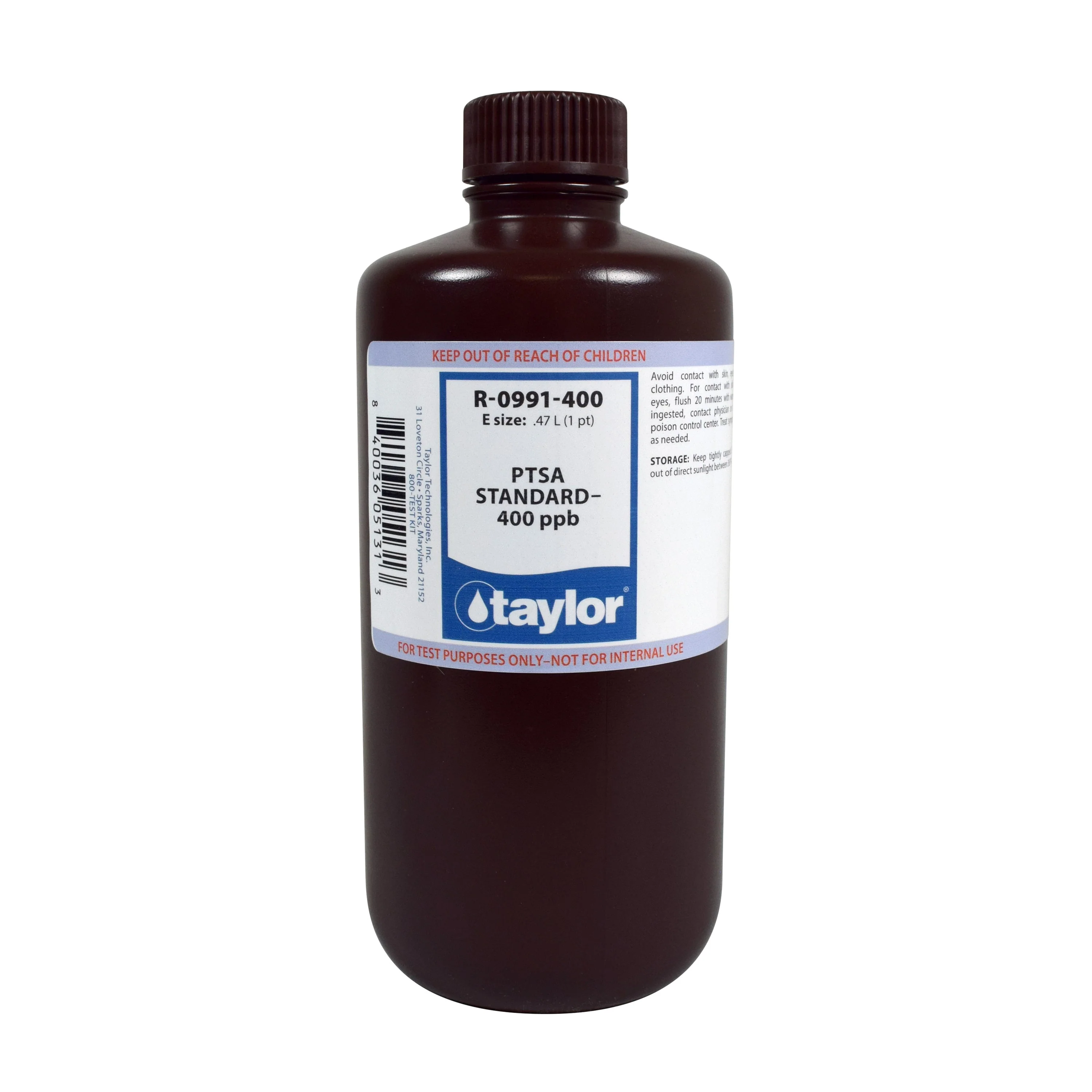 PTSA Standard 400 ppb, 16 oz
