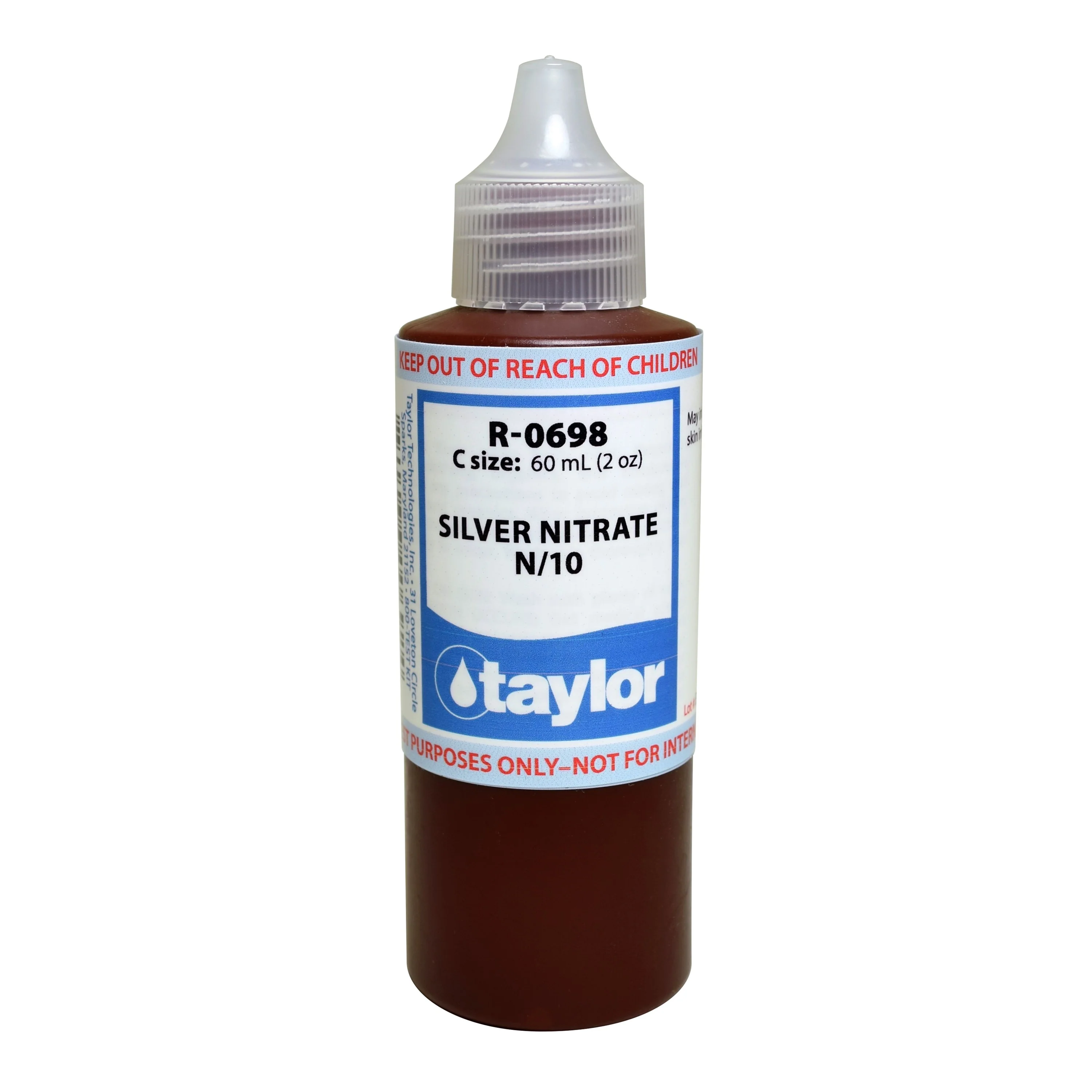 Silver Nitrate N/10, 2 oz