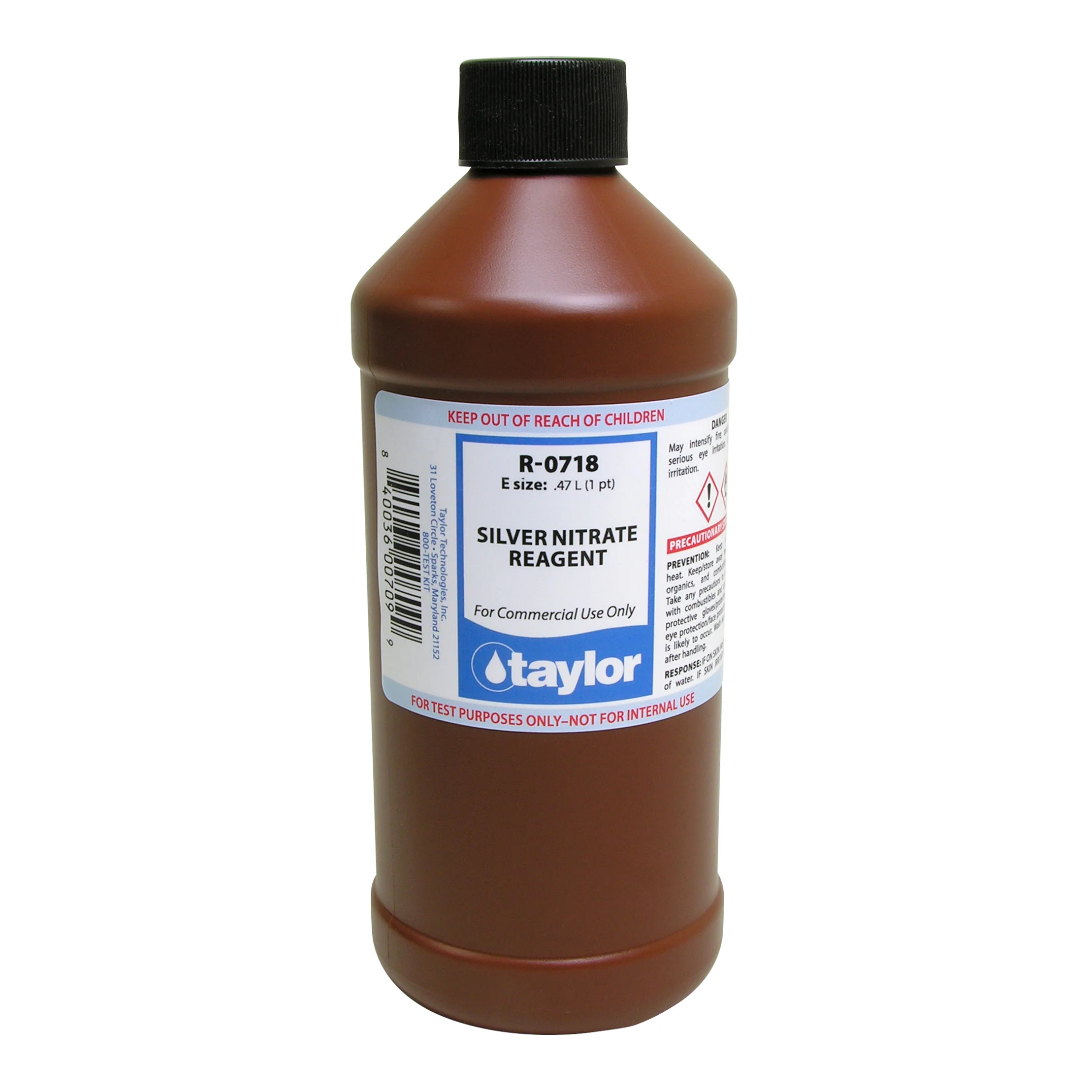 Silver Nitrate Reagent, 16 oz