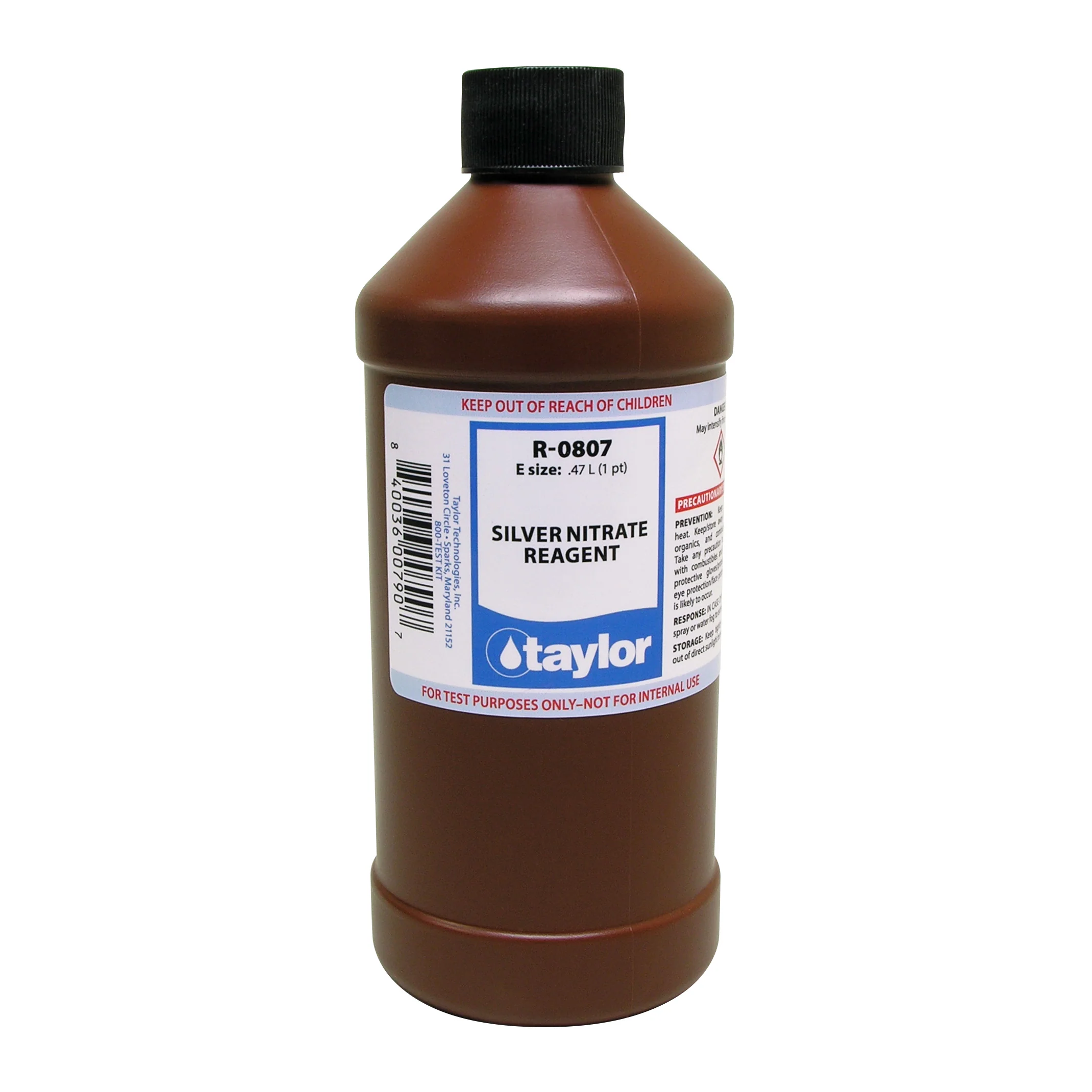 Silver Nitrate Reagent, 16 oz