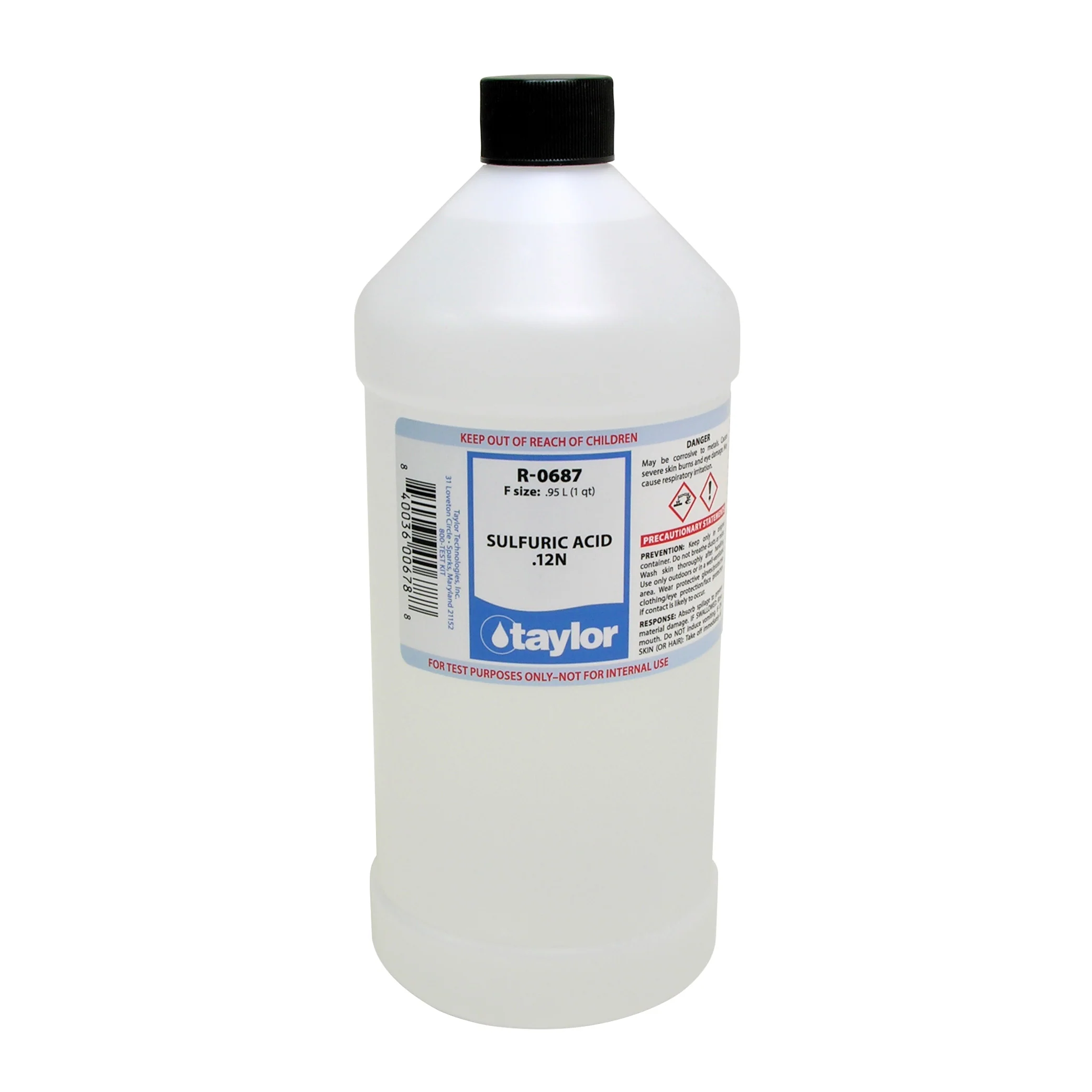 Sulfuric Acid .12N, 32 oz