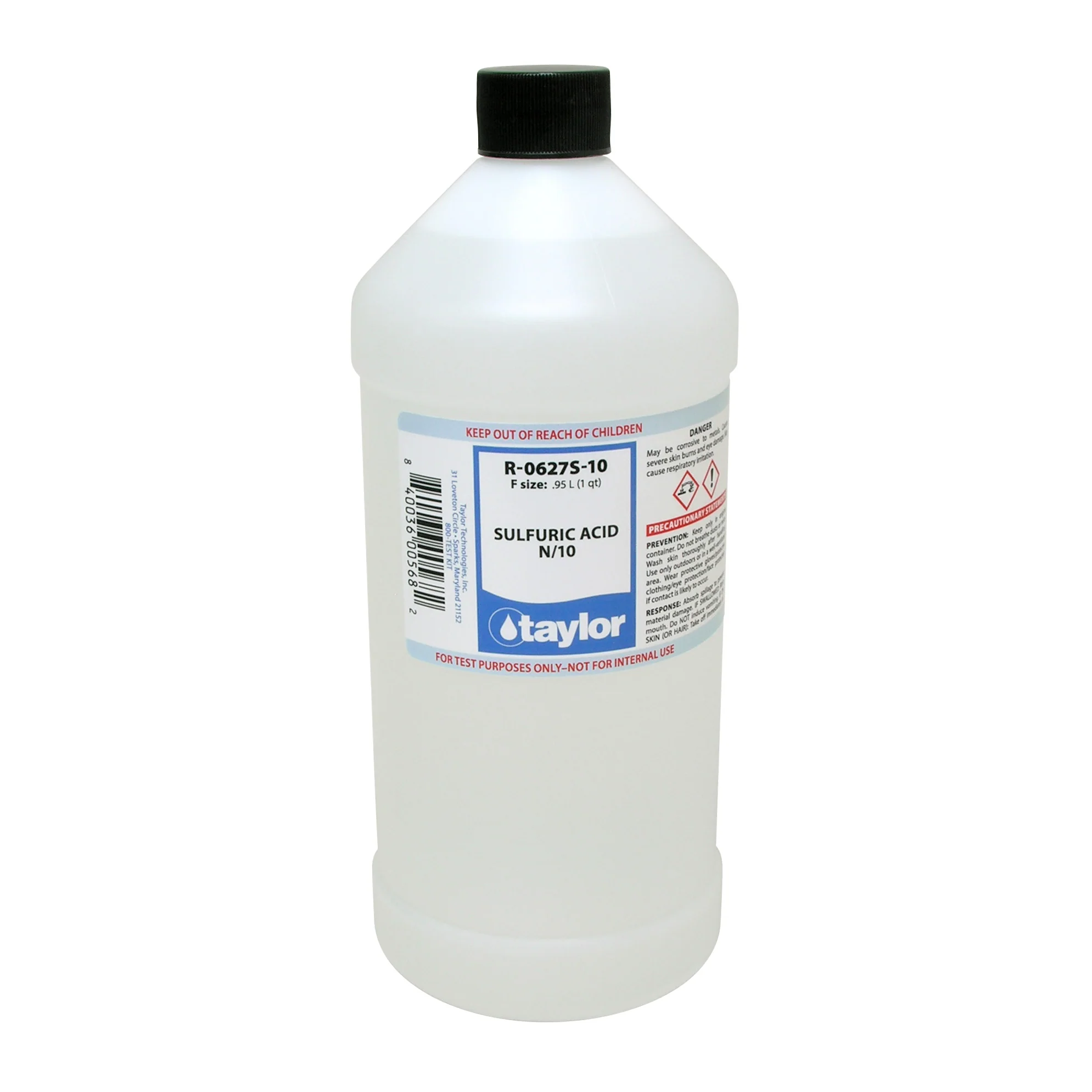Sulfuric Acid N/10, 32 oz