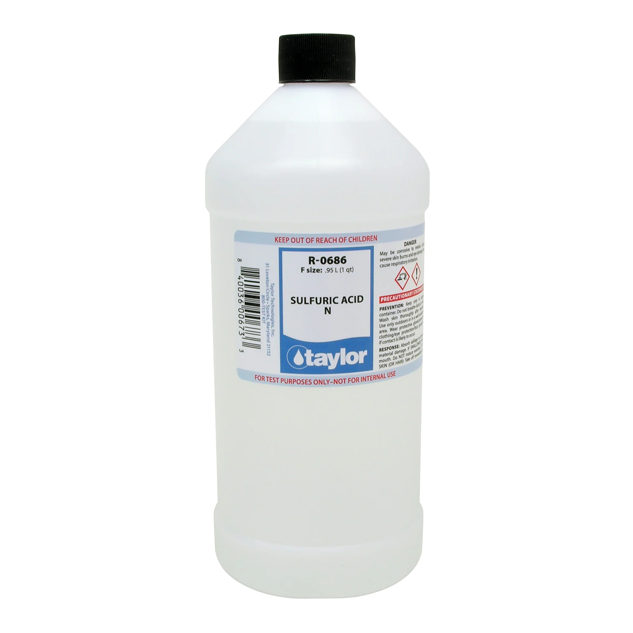 Sulfuric Acid N, 16 oz
