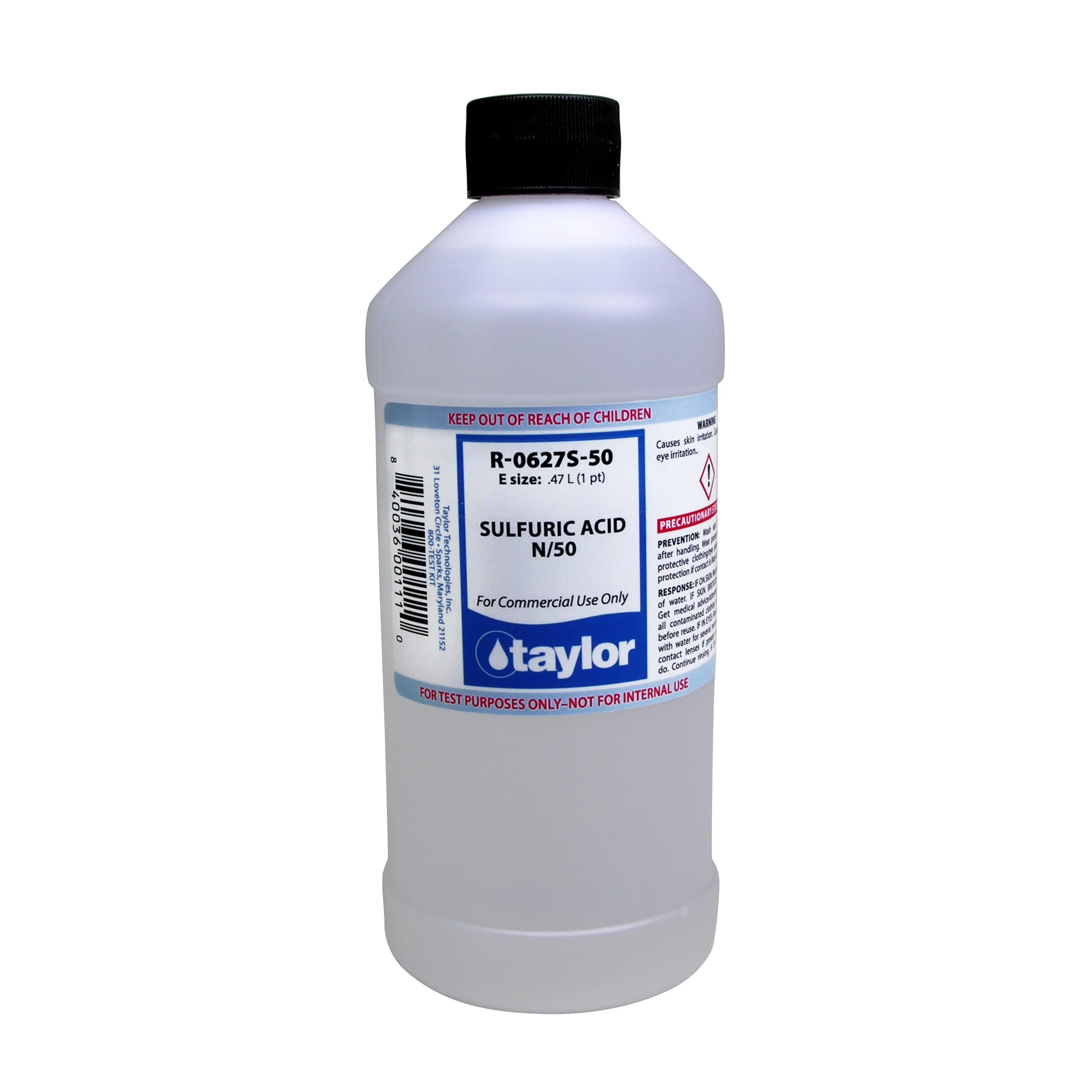 Sulfuric Acid N/50, 16 oz