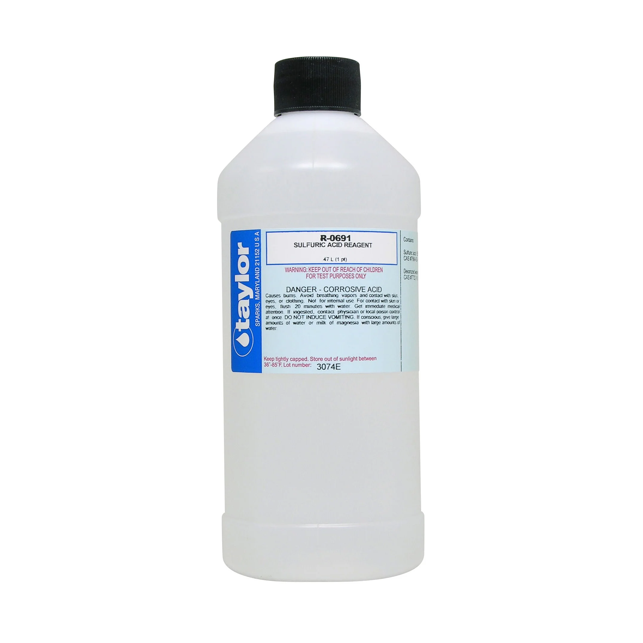Sulfuric Acid Reagent, 16 oz
