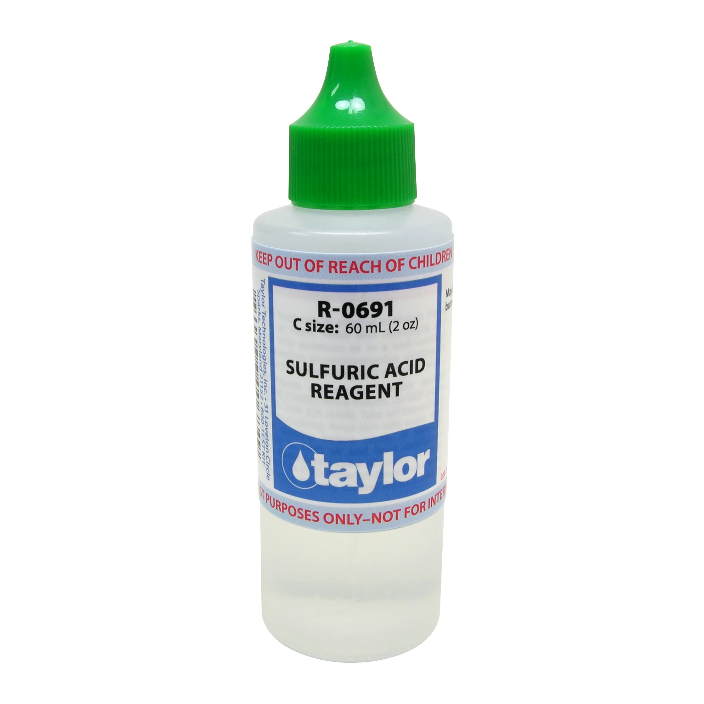 Sulfuric Acid Reagent, 2 oz, Dropper Bottle