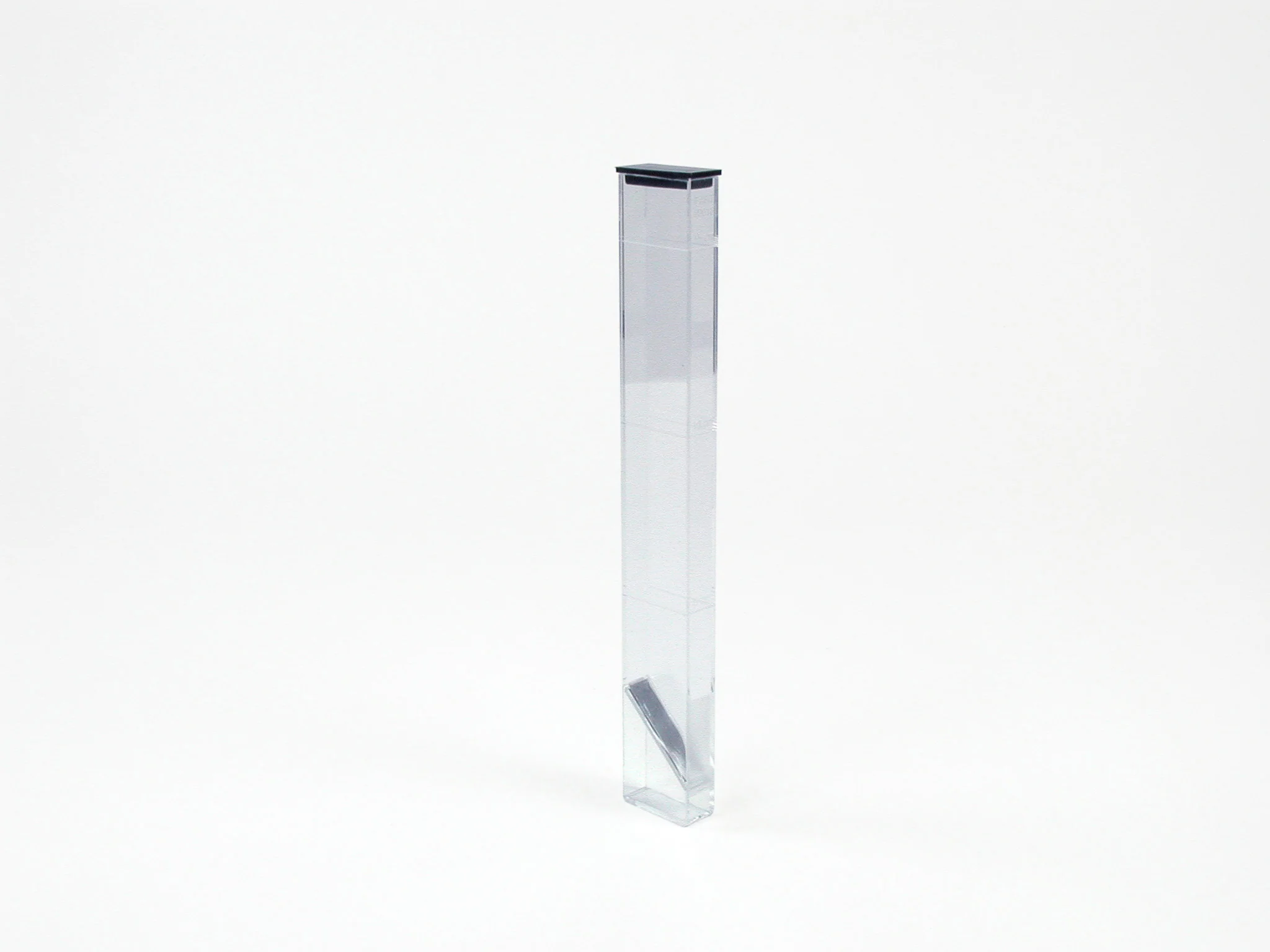 Test Cell, Calibrated (5, 10, 15 cm) w/ cap, plastic, rectangular (for Long Viewpath comparator)