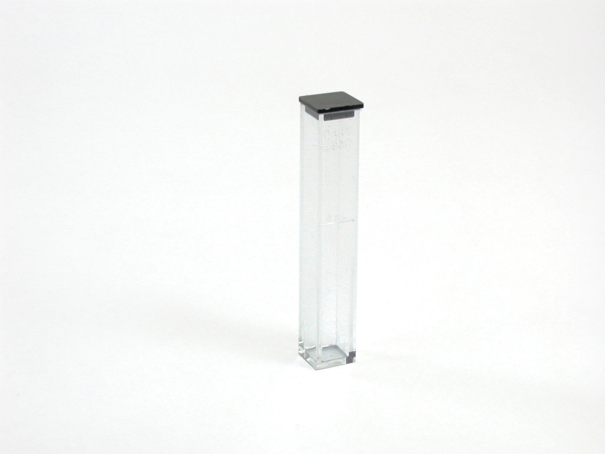 Test Cell, Calibrated (5 mL) w/ cap, plastic, square