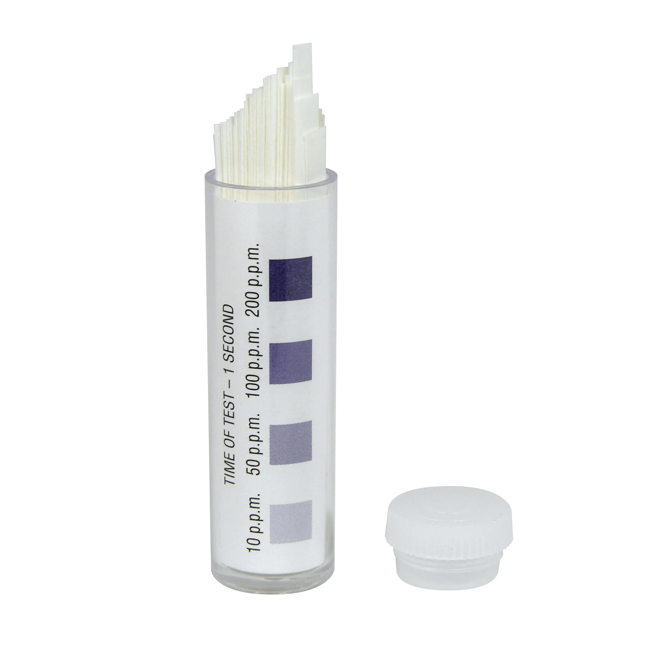 Test Paper, Chlorine, 10-200 ppm, 100 strips