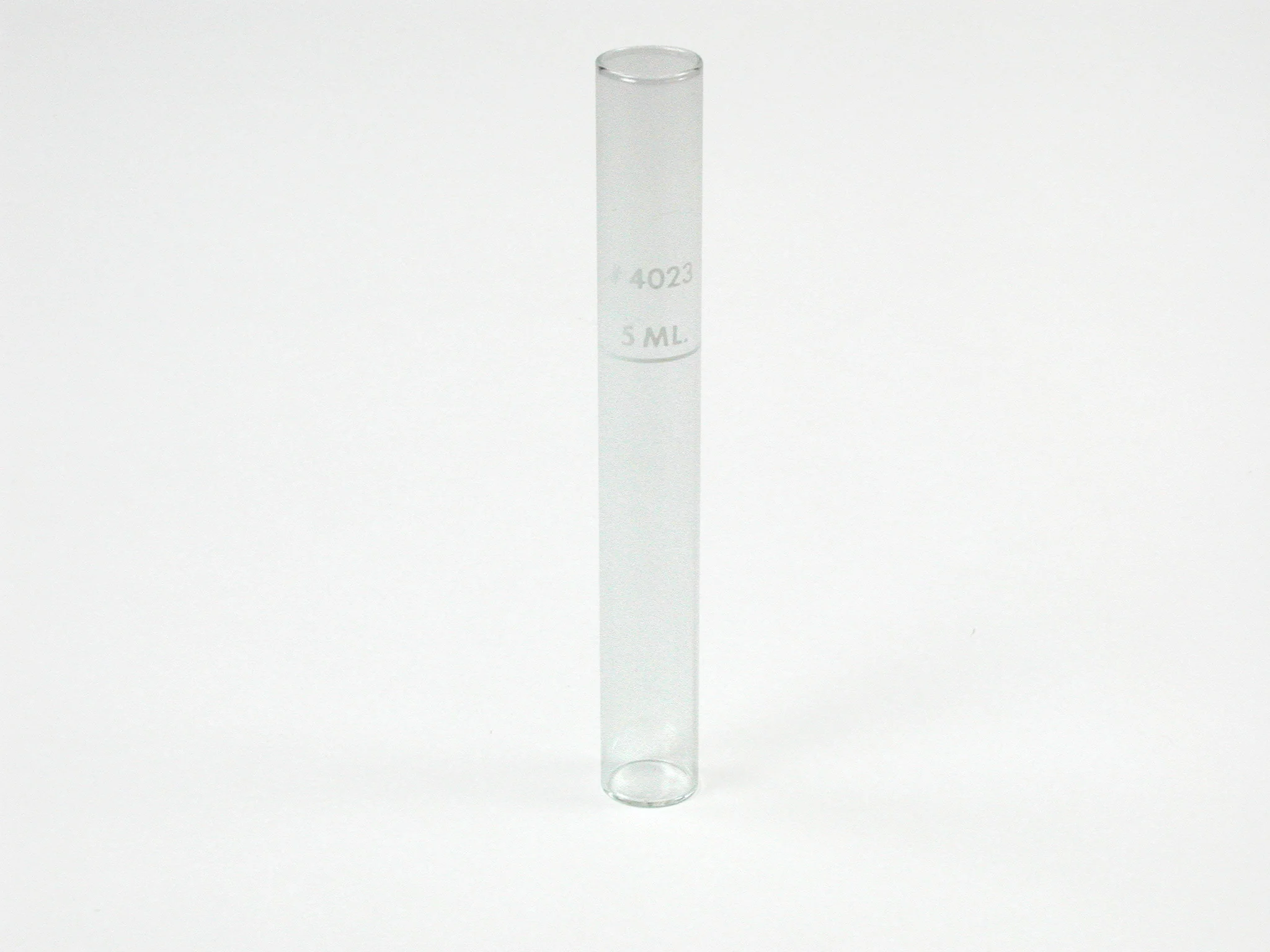Test Tube, Calibrated (5 mL), glass