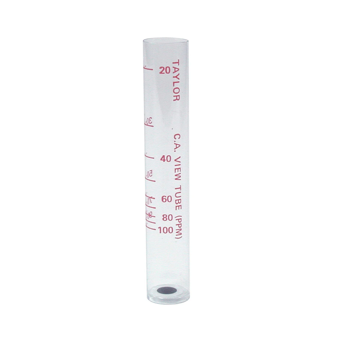 Test Tube, Graduated (20-100 ppm w/ 10 ppm div), plastic (for CYA)