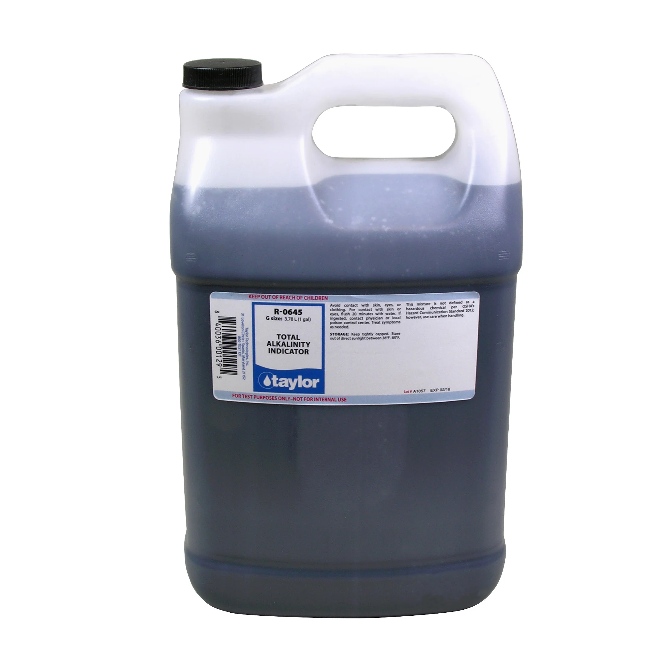 Total Alkalinity Indicator, gal